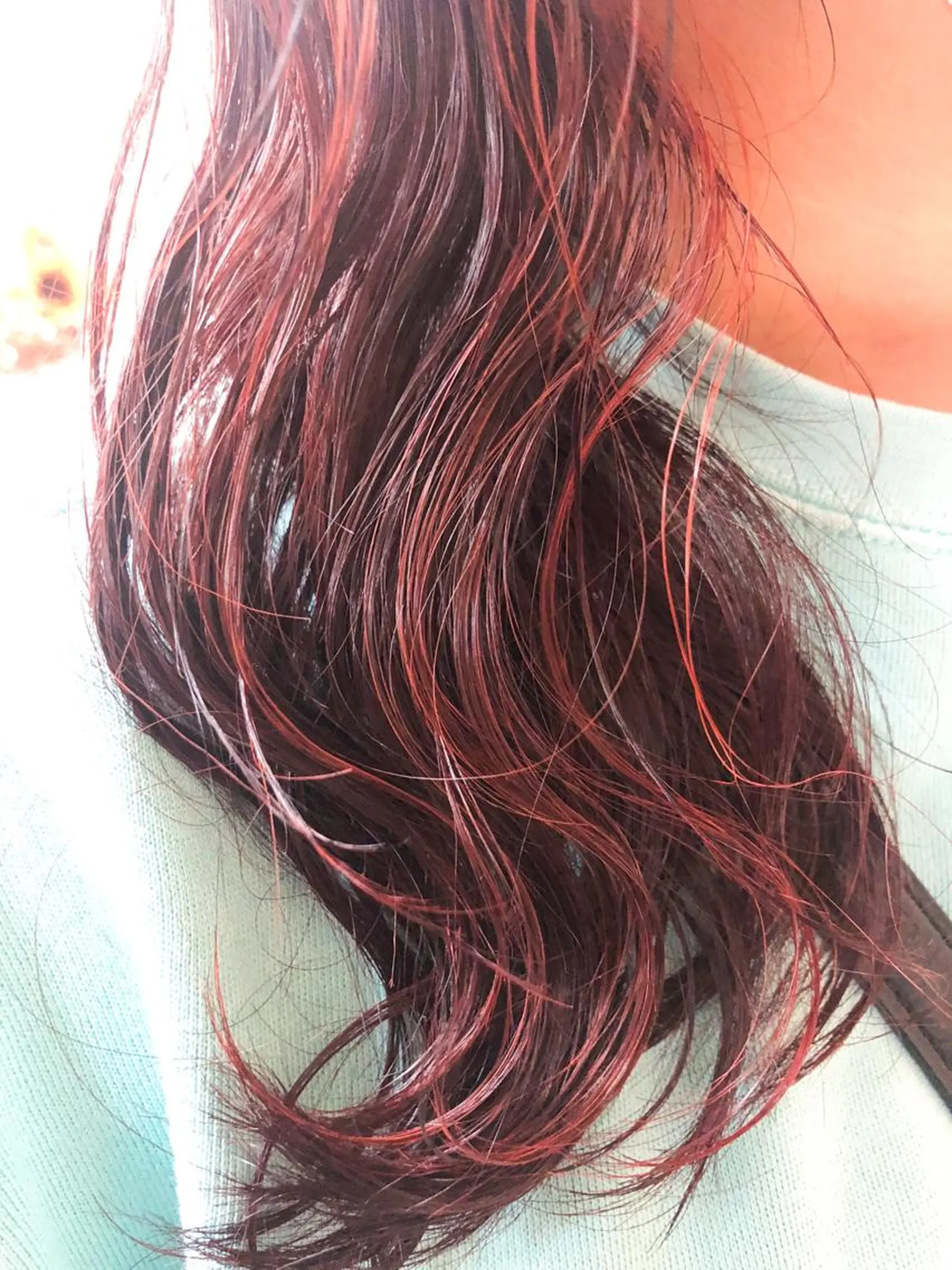 セミロング カラー ハイライトカラー ハイライト ショート/ボブ /綾華のヘアスタイル