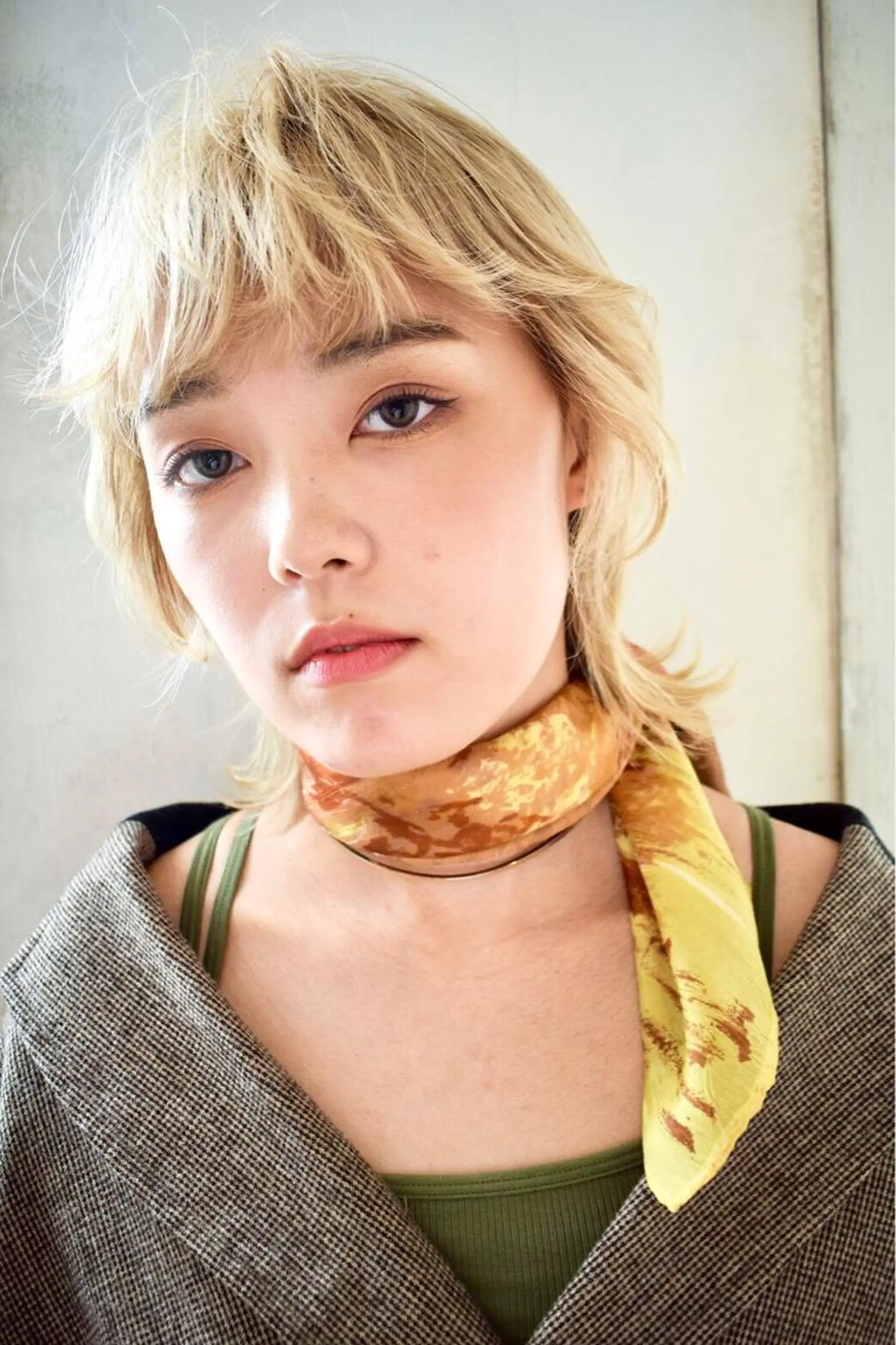 ミディアム カラー パーマ ハイトーンカラー ヘアカラー トリートメント ニシダヒカリ🌙 髪質改善×似合わせのヘアスタイル