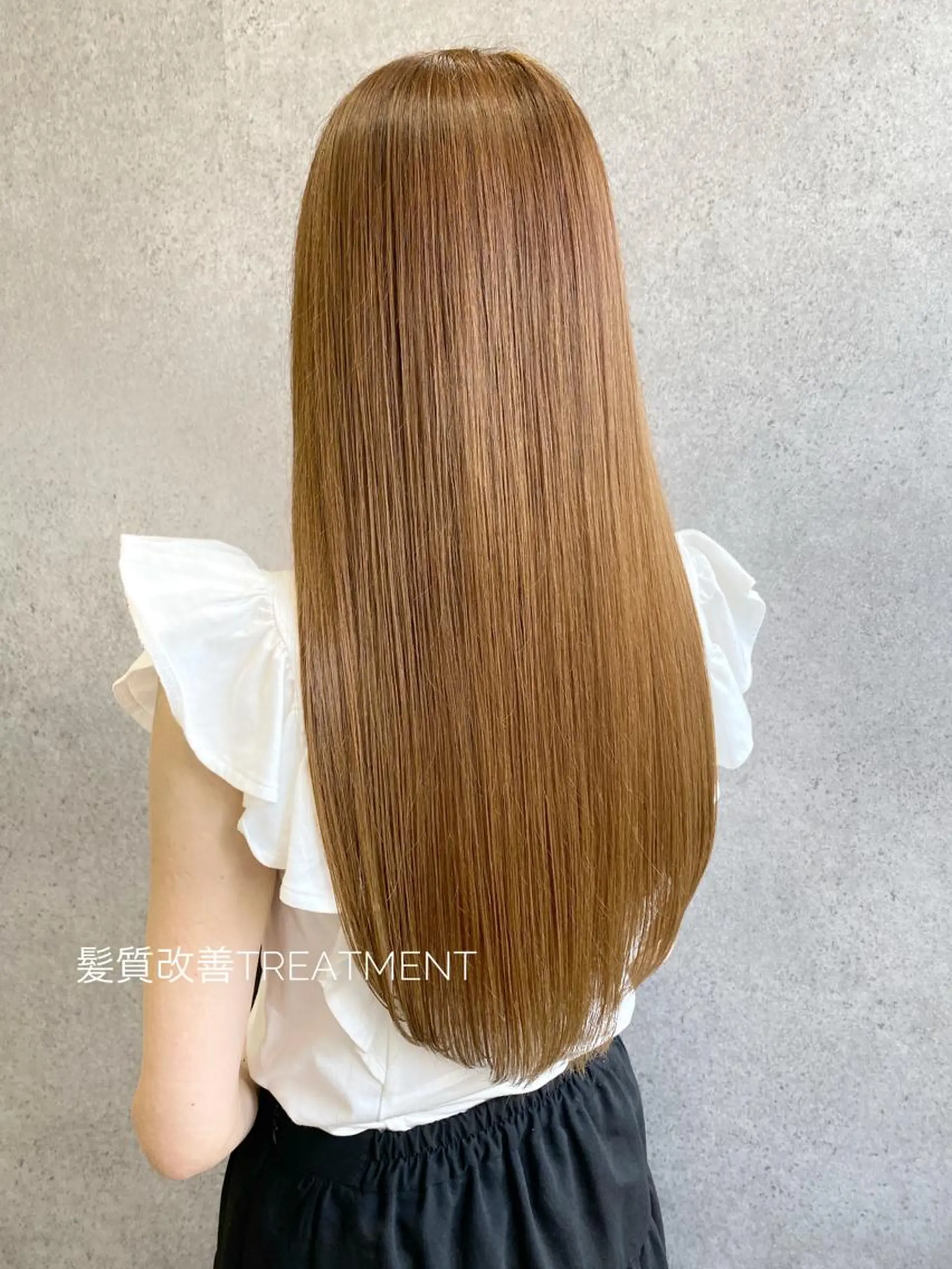 ロング カラー ブリーチ ケアブリーチ 髪質改善 ヨシンモリ 韓国風ヘア clomus所属・YUKA 🍒ツヤ髪改善のヘアスタイル