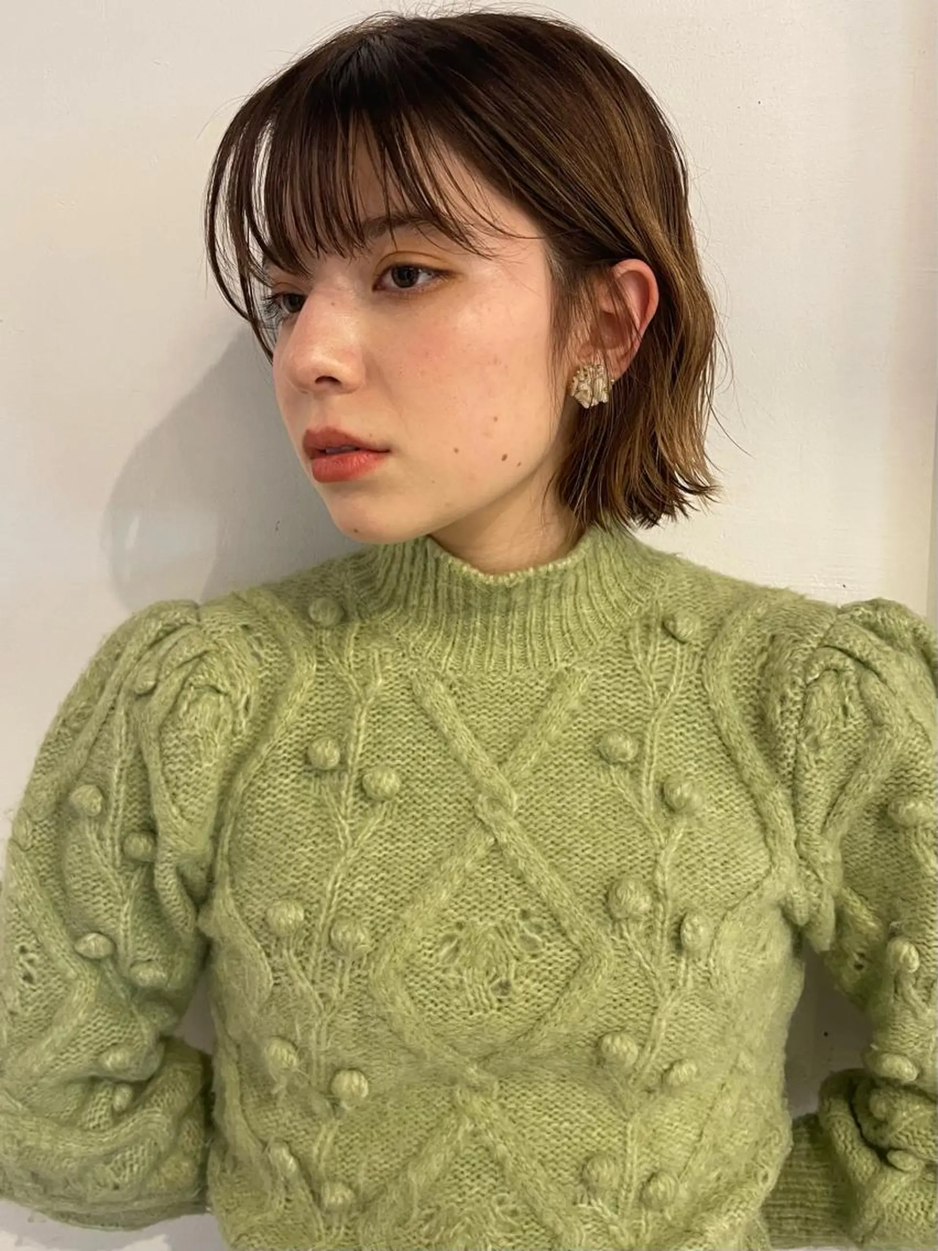 ショート カラー カット ヘアカラー トリートメント TO C所属・ボブ/ミディアム RIONAのヘアスタイル