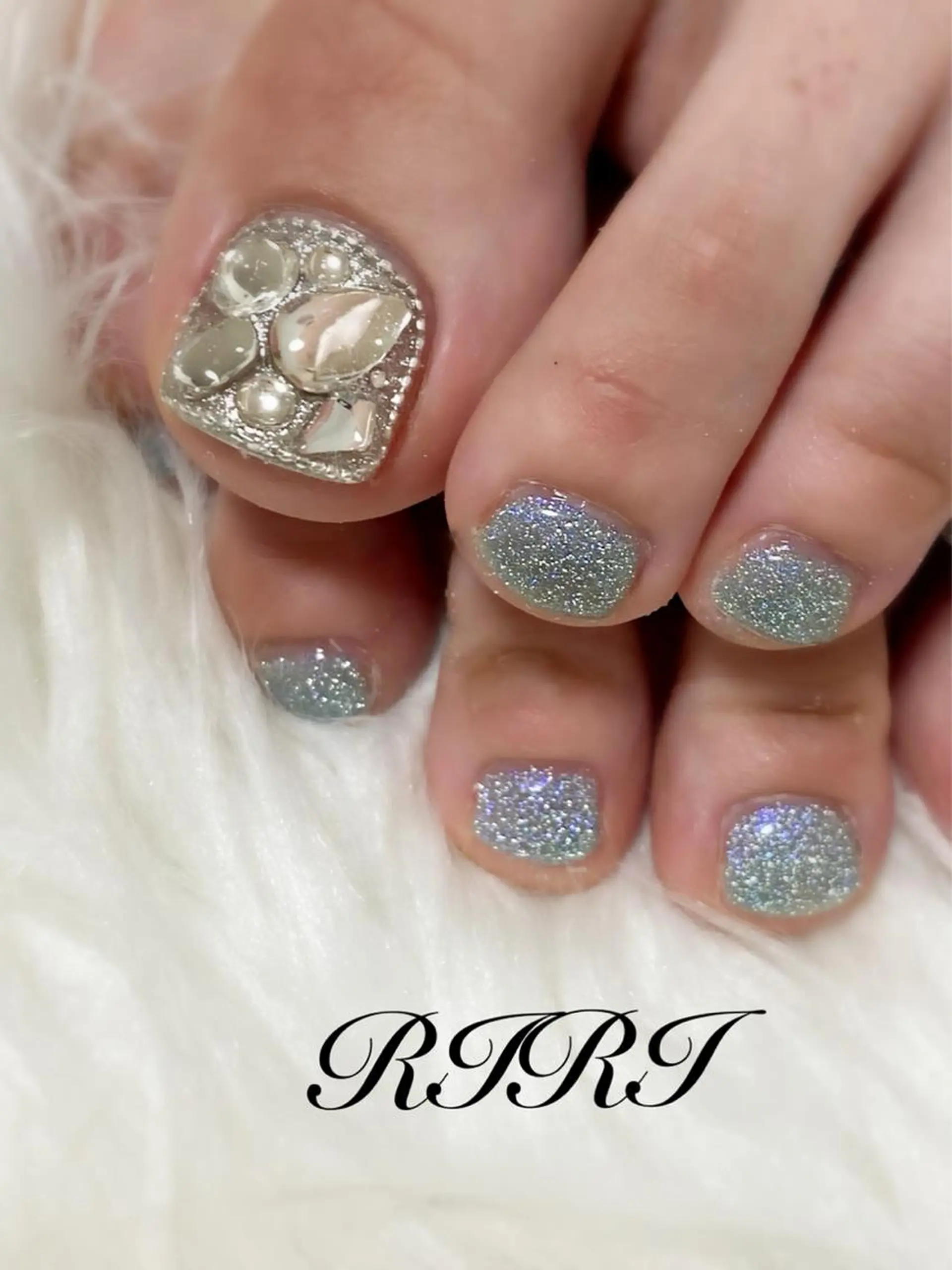 ネイル フットネイル ハンドネイル riri オーナーのネイルデザイン