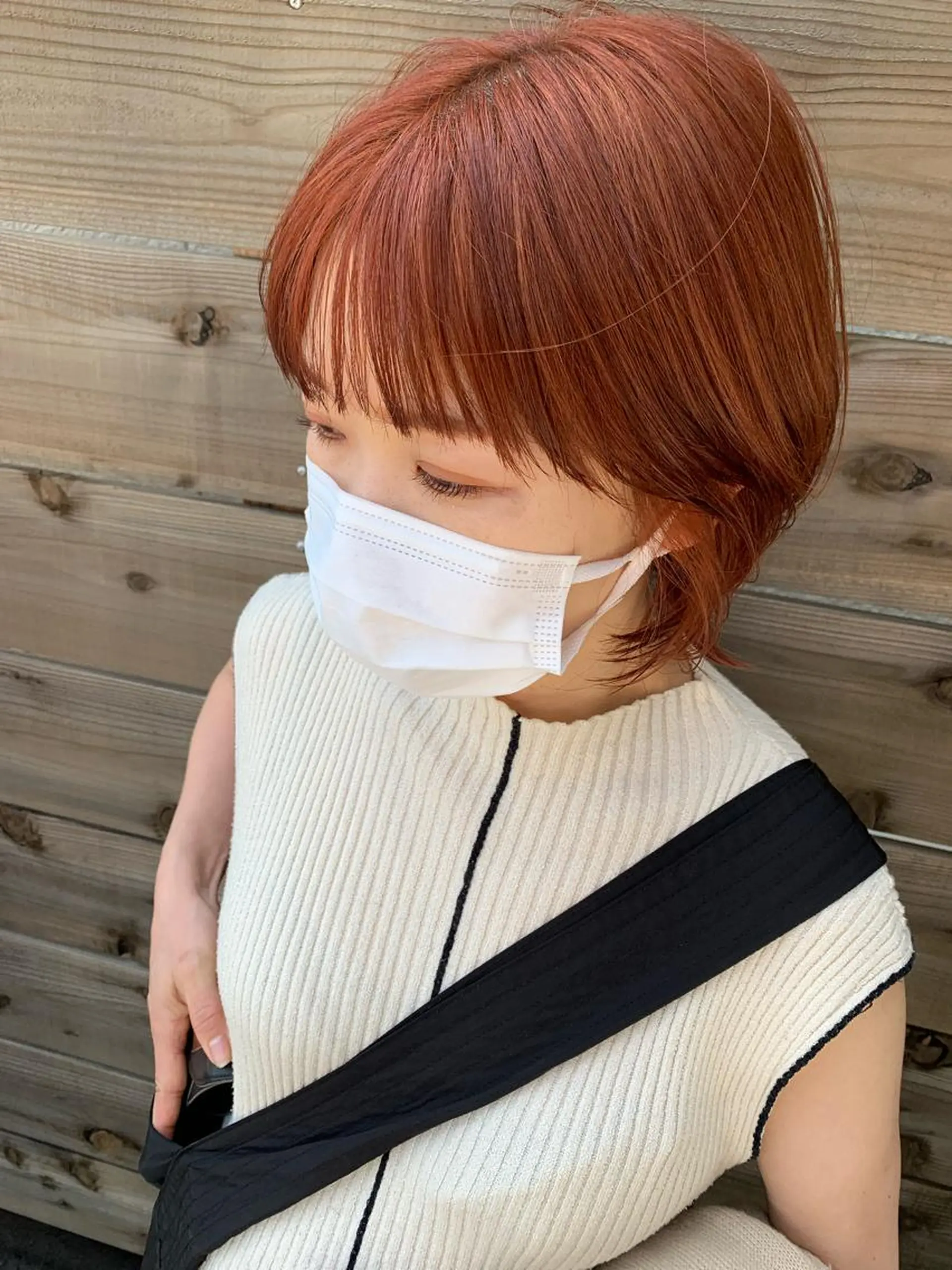 ショート カラー chihale 富樫莉香のヘアスタイル