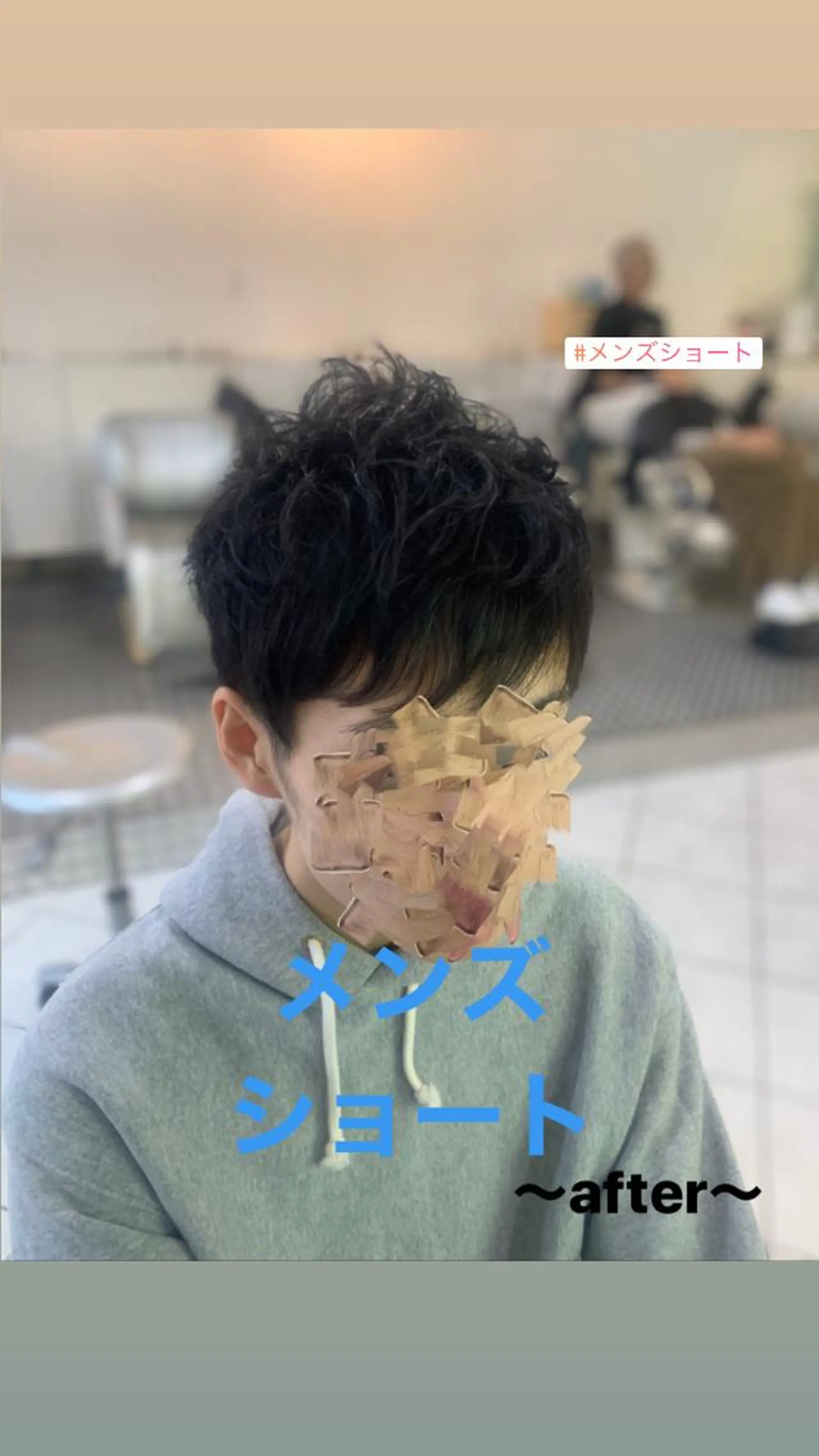 ショート パーマ メンズ ～増田 勇輝～のヘアスタイル