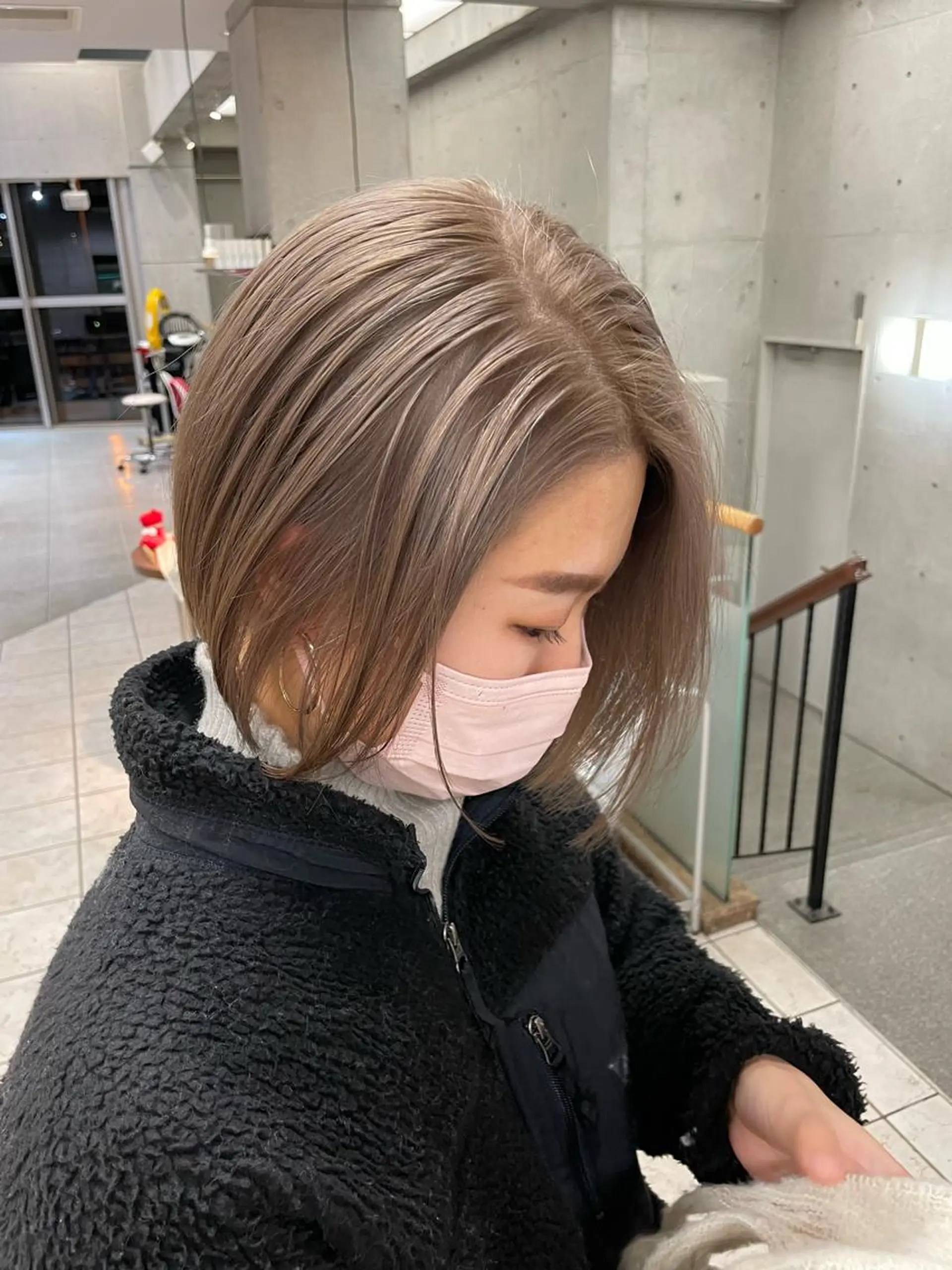 ショート カラー ヘアカラー トリートメント B.Chance カラーリスト　ペーのヘアスタイル