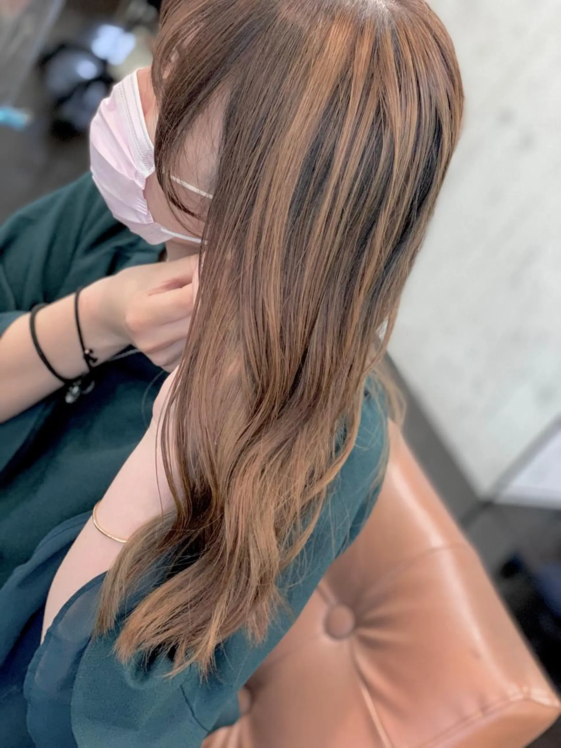 セミロング レイヤーカット カット ヘアカラー 縮毛矯正 トリートメント ブリーチ毛に縮毛矯正 ✨カラー✨山田 正幸のヘアスタイル