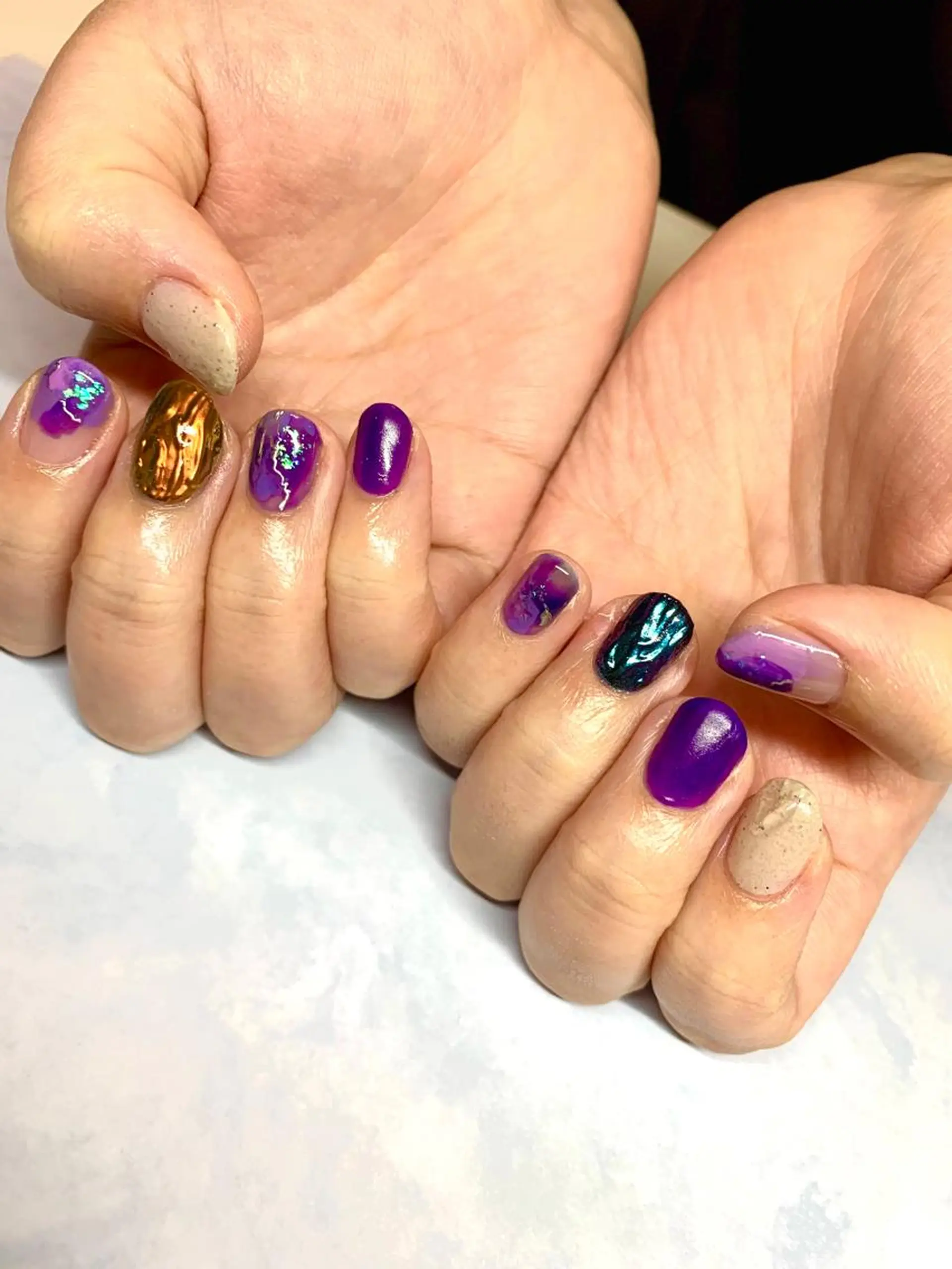 ネイル ニュアンスネイル 221 nailのネイルデザイン
