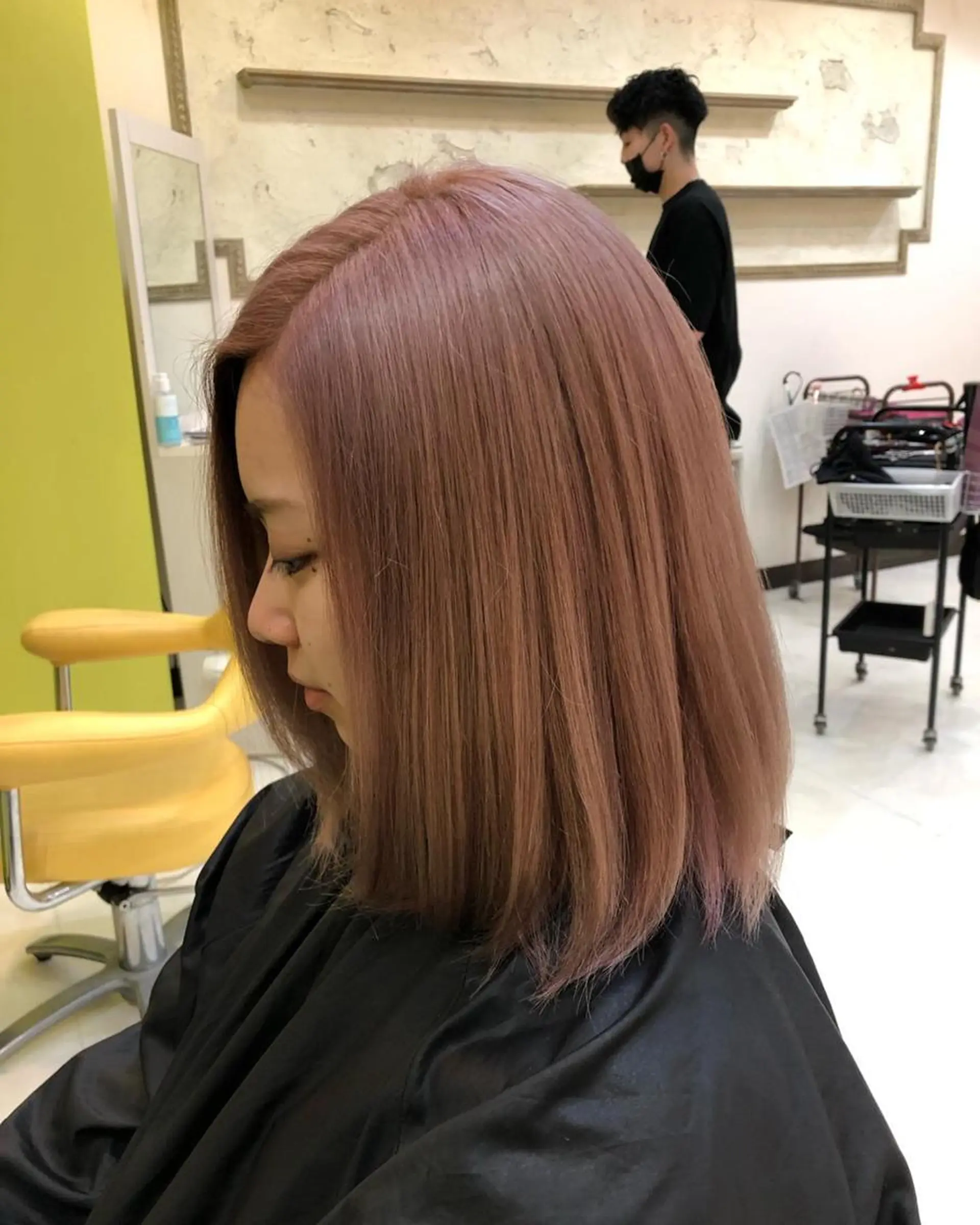 ショート カラー パーマ ヘアアレンジ メンズ メンズバレイヤージュ メンズブリーチ メンズハイライト メンズハイトーン メンズインナーカラー yasu ヤスのヘアスタイル