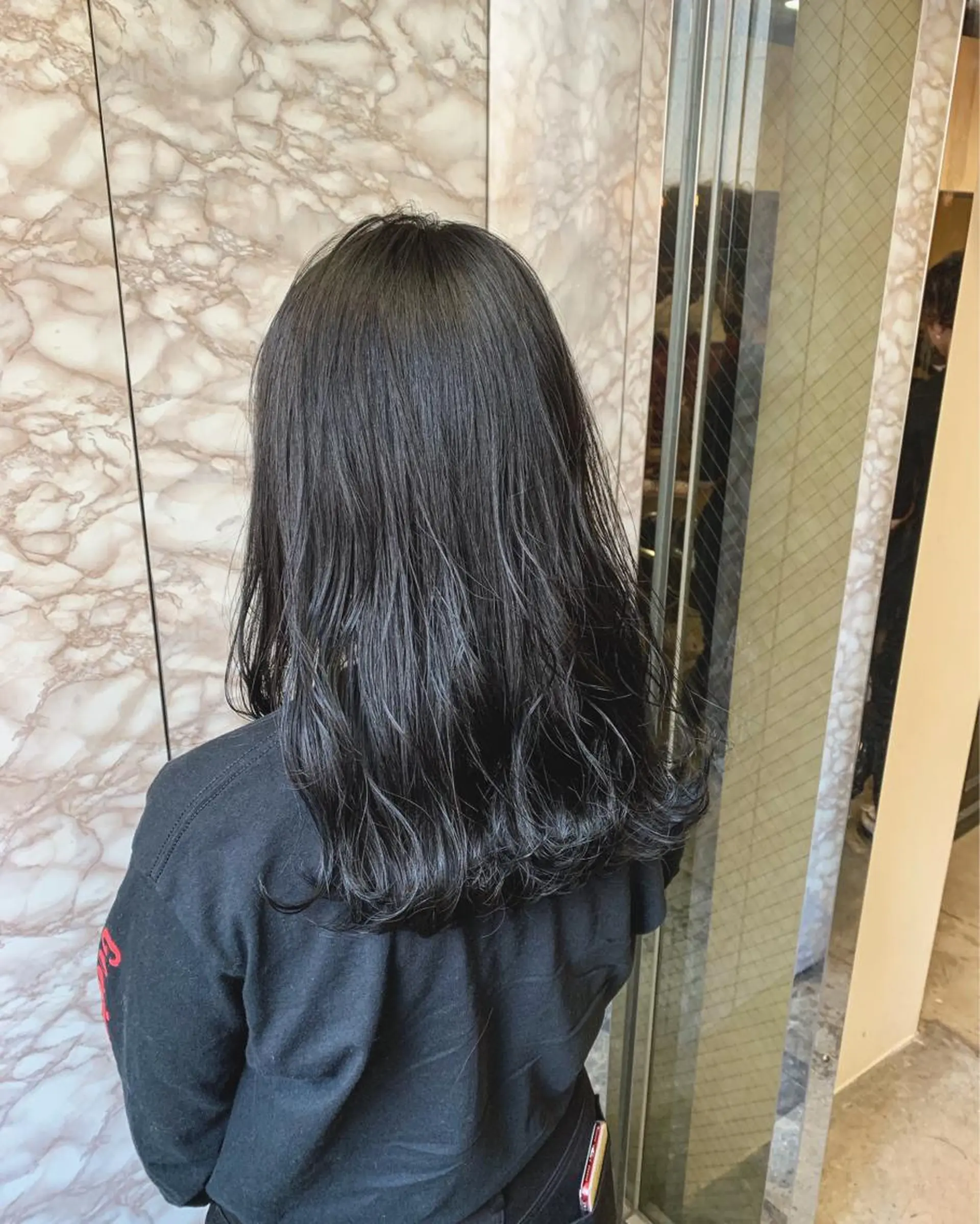 ミディアム カラー カット ヘアカラー トリートメント 🉐レイヤー/塩見 弘樹🉐渋谷のヘアスタイル