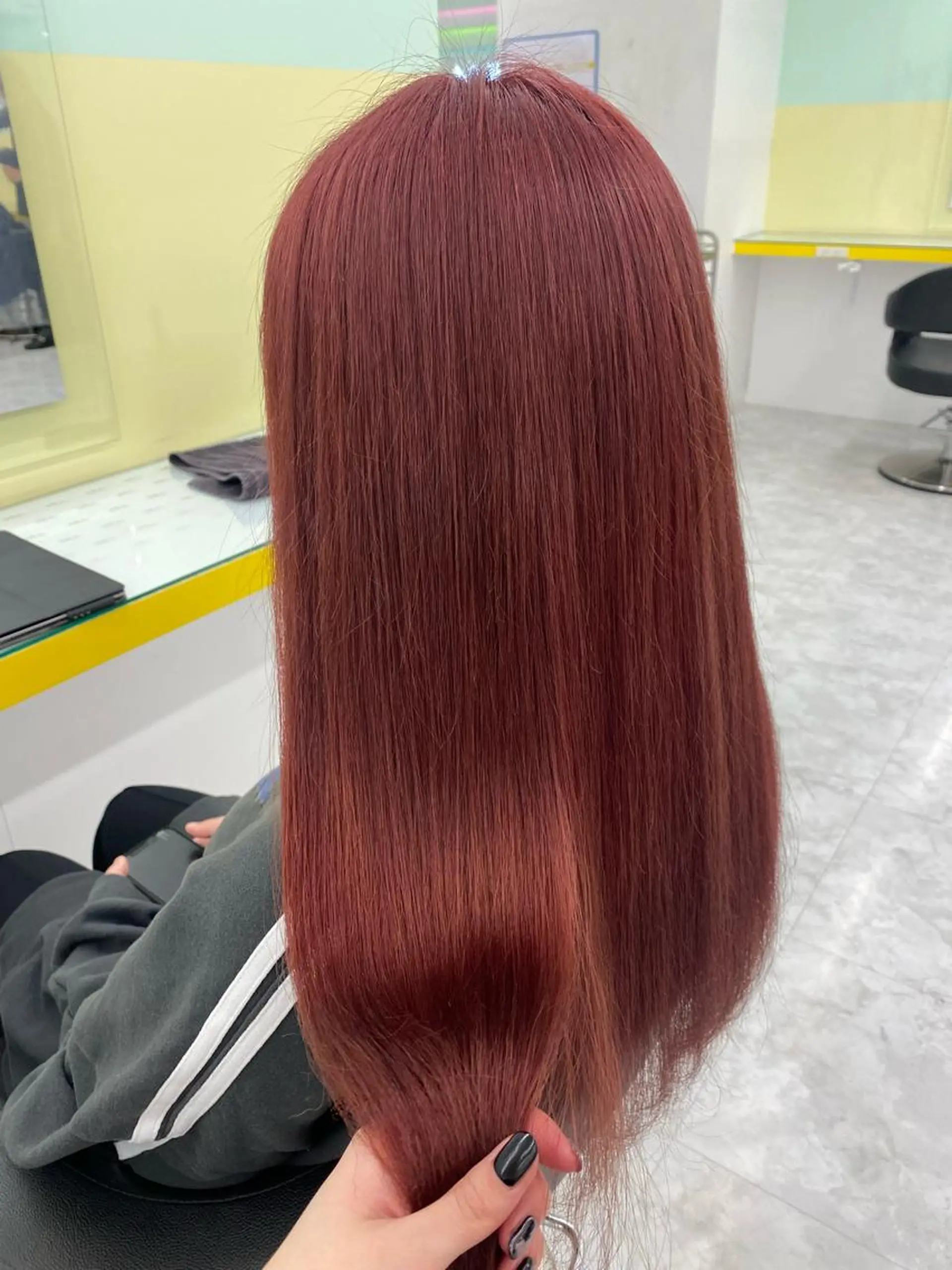 ロング カラー パーマ ヘアアレンジ メンズ キッズ ネイル マツエク・マツパ アイブロウ ヘアカラー トリートメント ヘッドスパ ヘアセット linette所属・🐩推し活🐩 FUTABA🍒のヘアスタイル