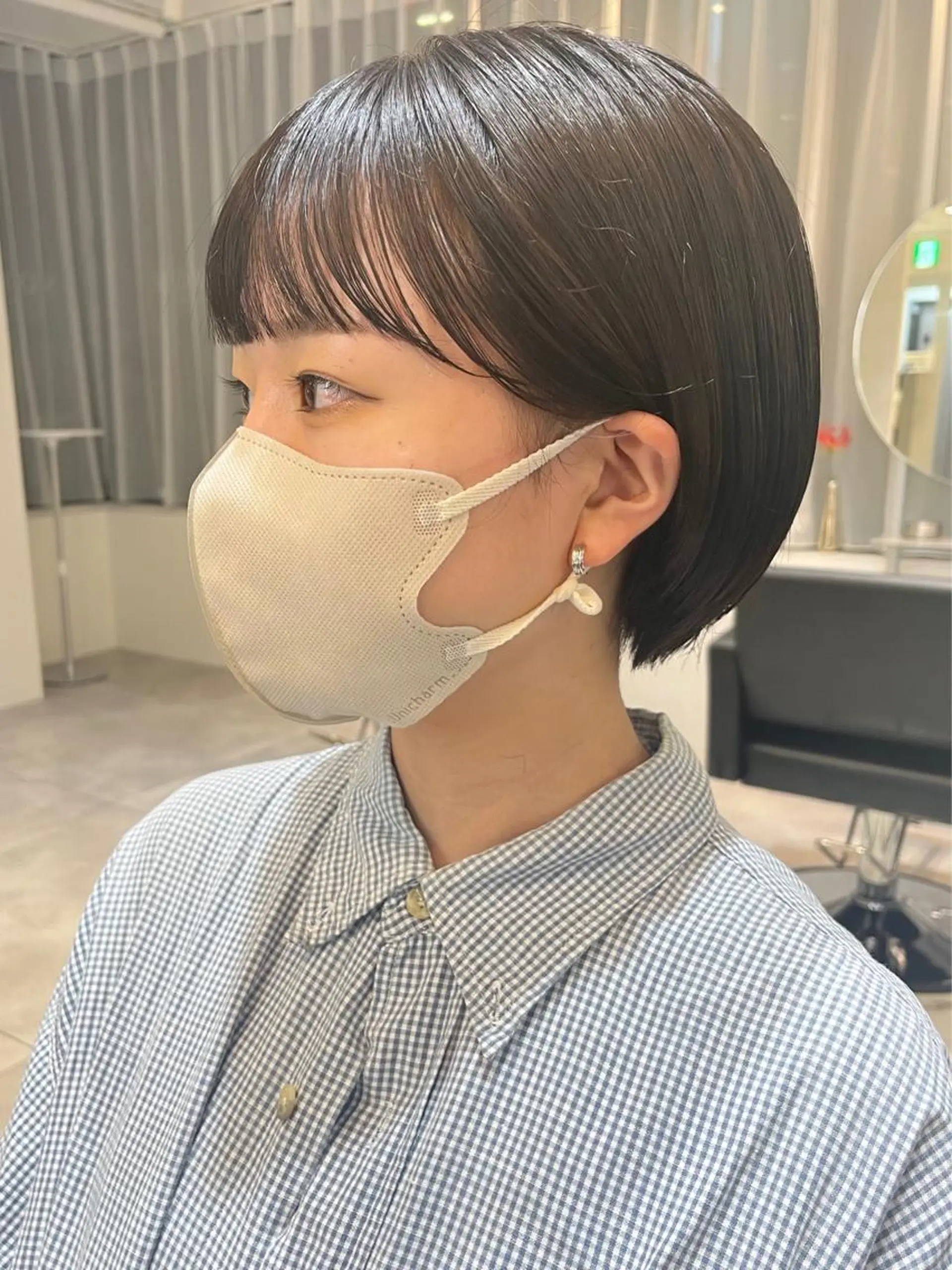 ショート カラー ショートヘア カット ヘアカラー トリートメント SOYON 🤍CHIZU🤍.のヘアスタイル