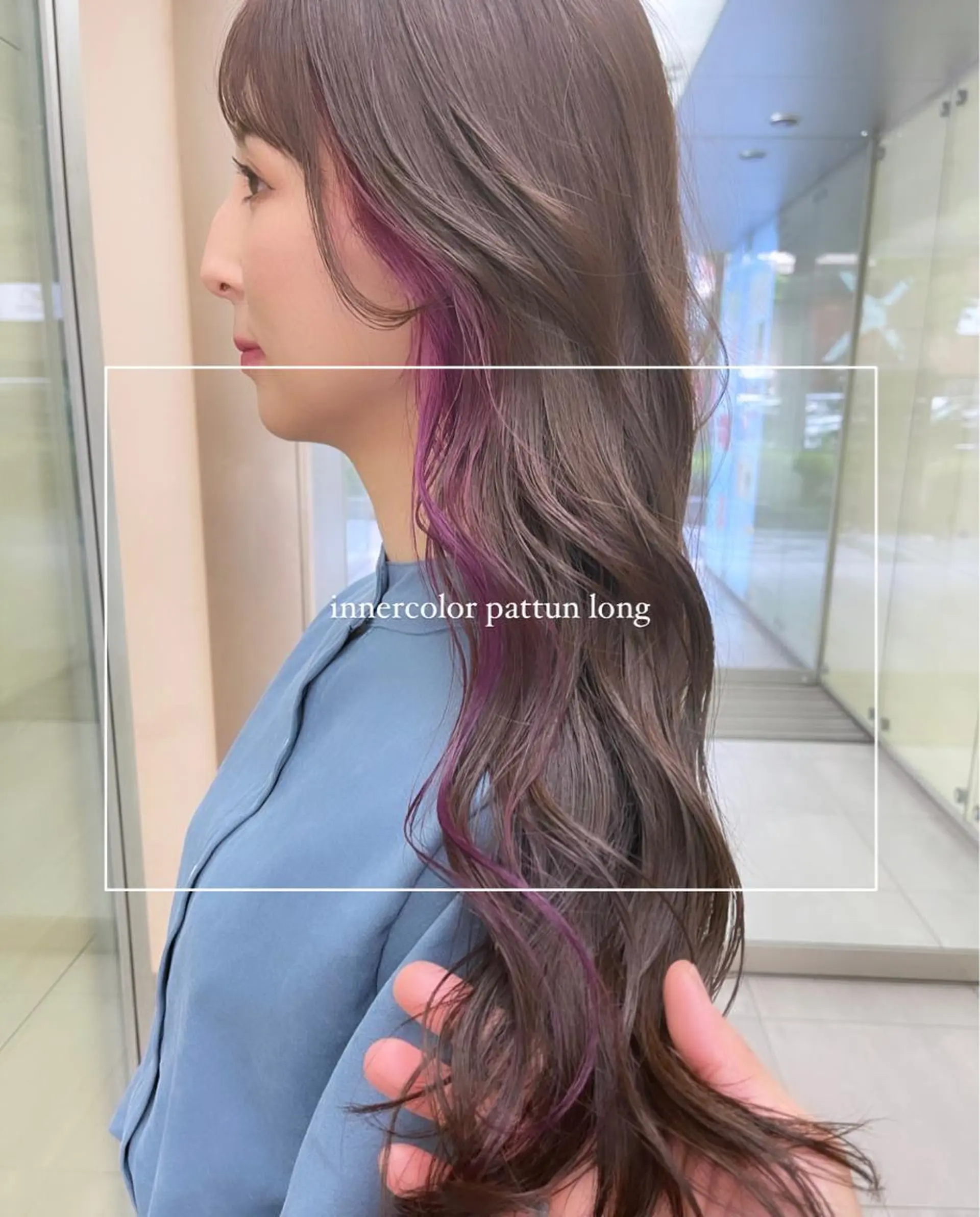 ロング カラー モテ髪支持率NO.1 KENJIROのヘアスタイル