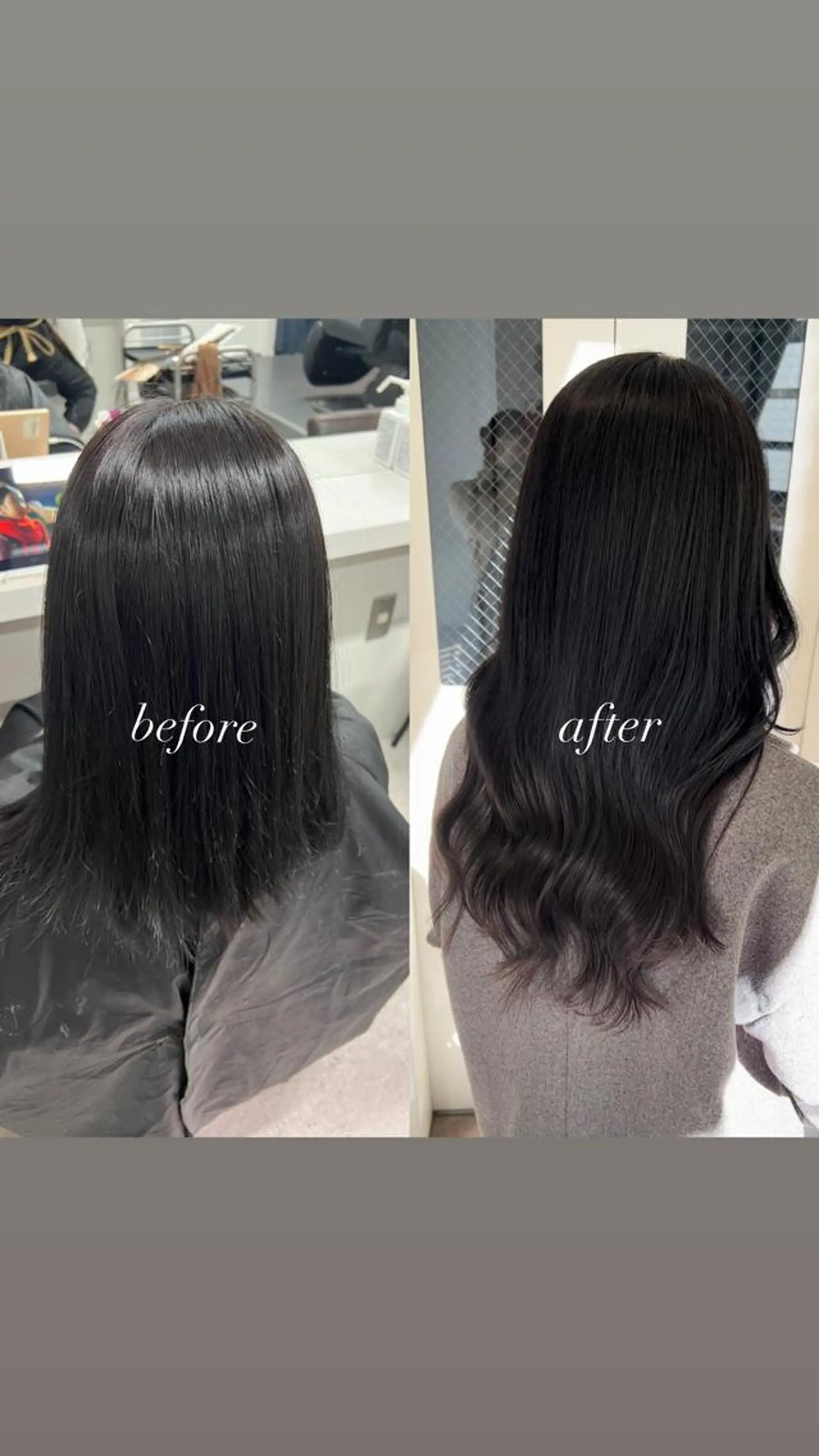 セミロング プルエクステ ボブ エクステ sio.nail&eyebrow salon shimokitazawa2号店所属・nailist mana𖤐´-のネイルデザイン