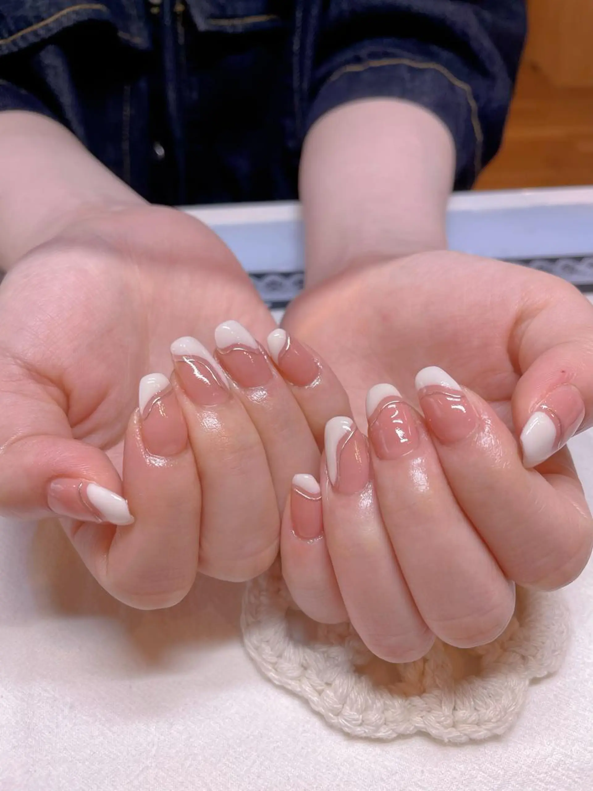 ネイル ニュアンスネイル ハンドネイル ネイリスト ❄️ユキ❄️のネイルデザイン