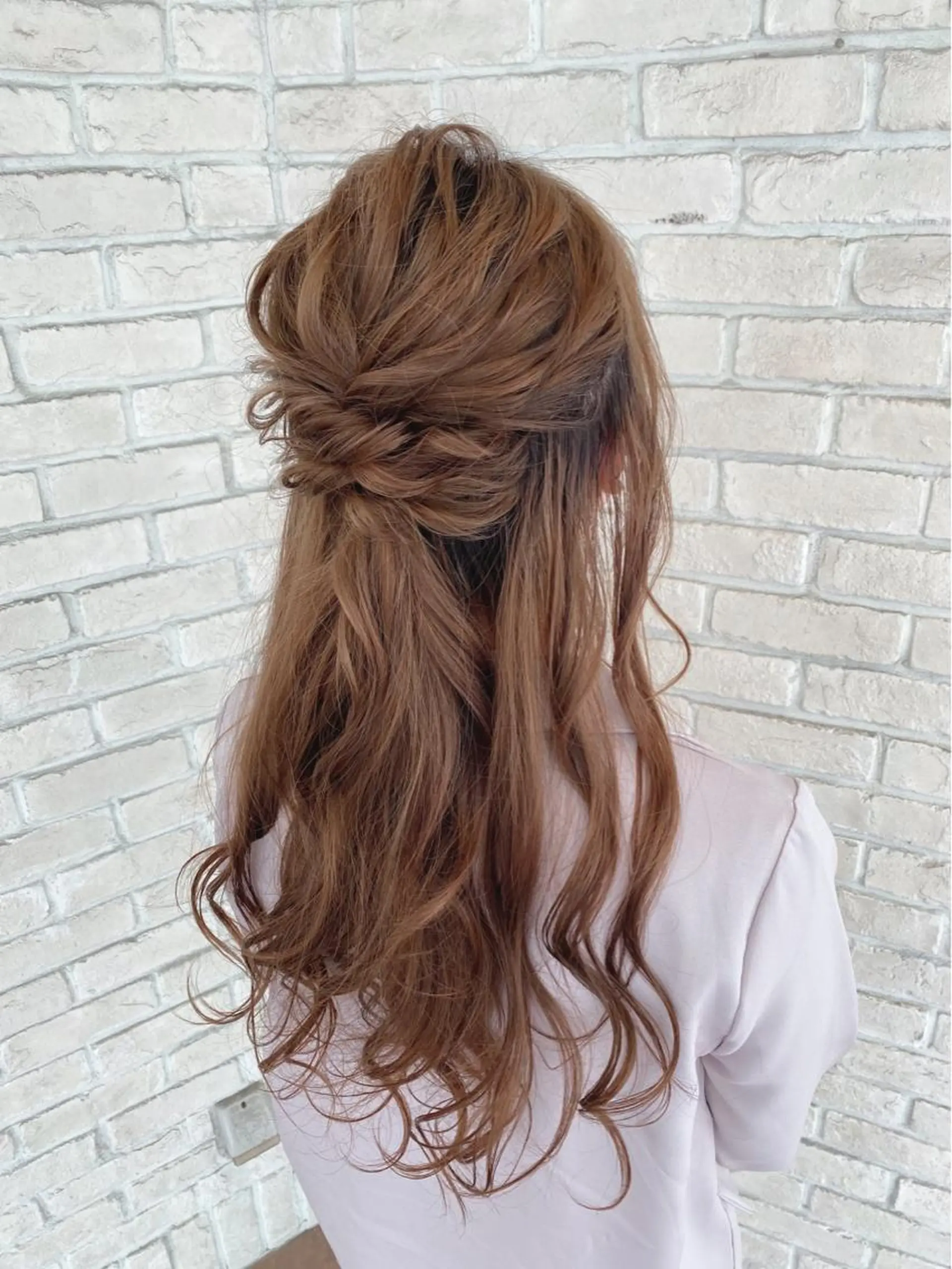 ヘアアレンジ ゆるふわパーマ🌼 アレンジ🌼リョウカのヘアスタイル