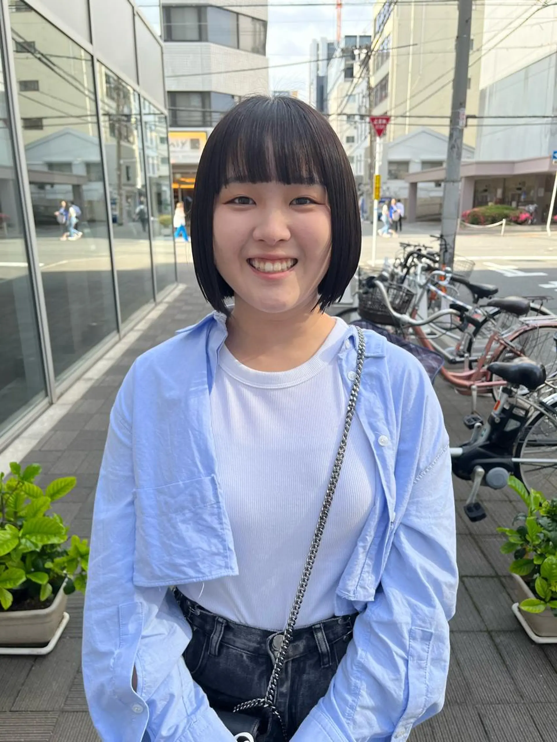 ショート カラー 切りっぱなしボブ ブラウンカラー 透明感カラー イルミナカラー ボブ カット ヘアカラー ショート/パーマ/ カラー/FUKOのヘアスタイル