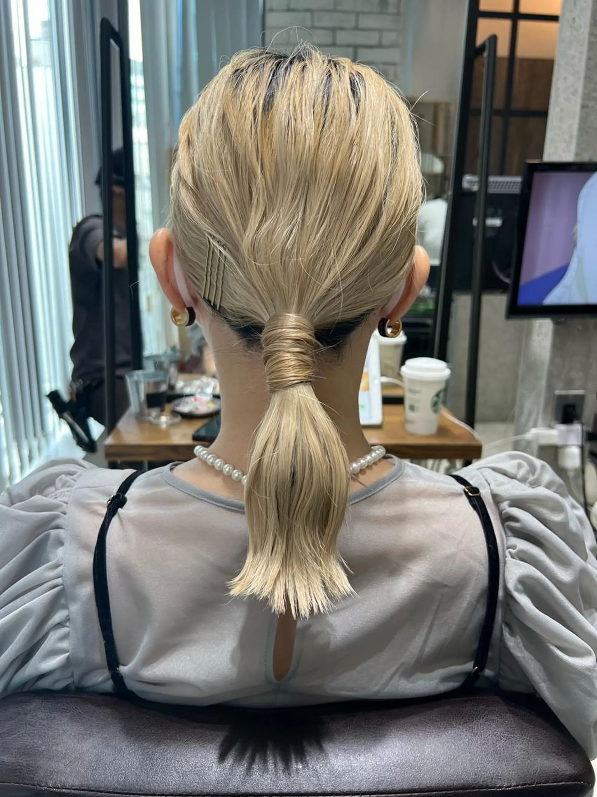 ミディアム ヘアアレンジ ヘアセット 🌿ニュアンス/髪質 改善🌿Fukudaのヘアスタイル