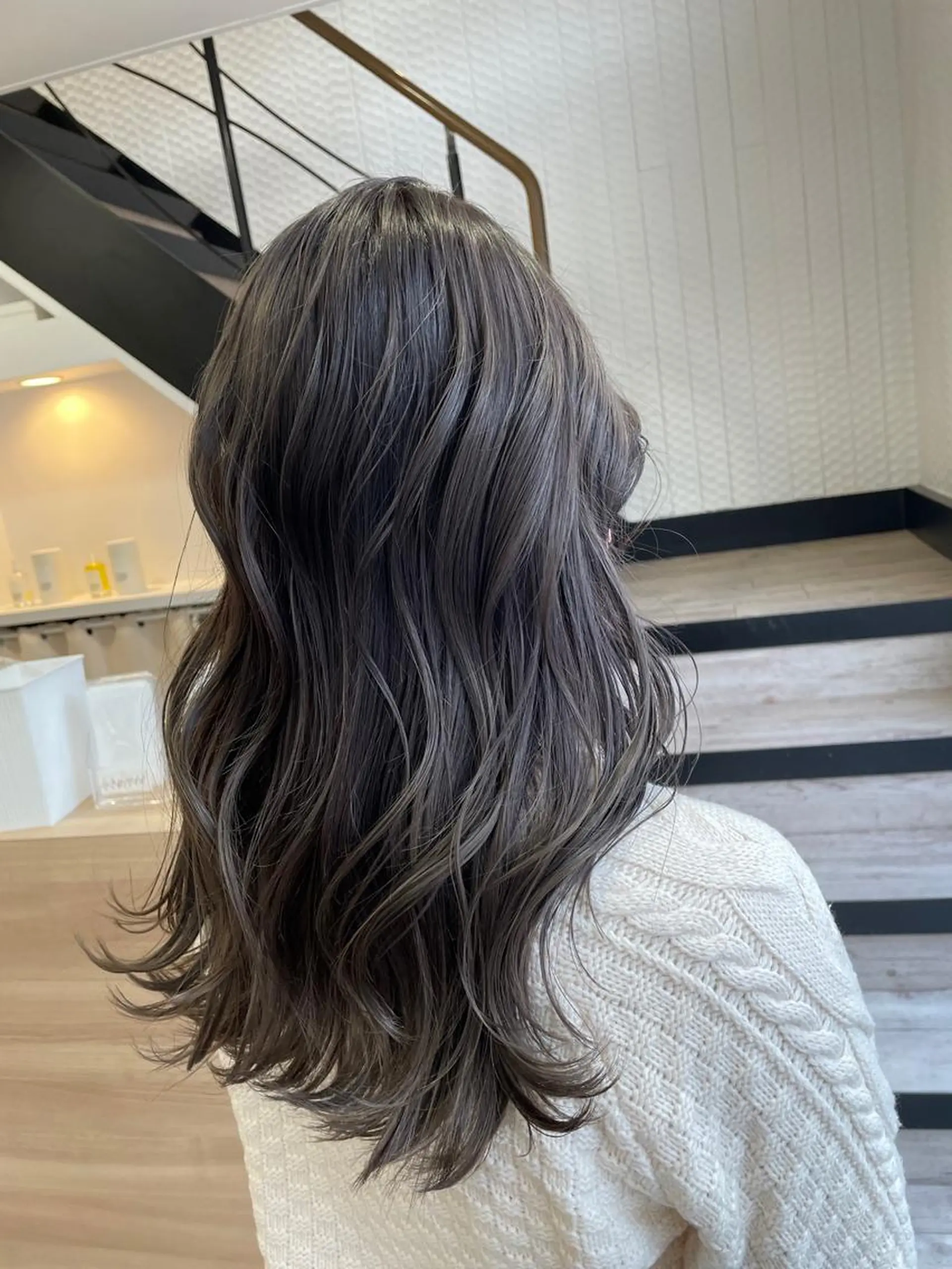 セミロング 寺石 駿汰のヘアスタイル