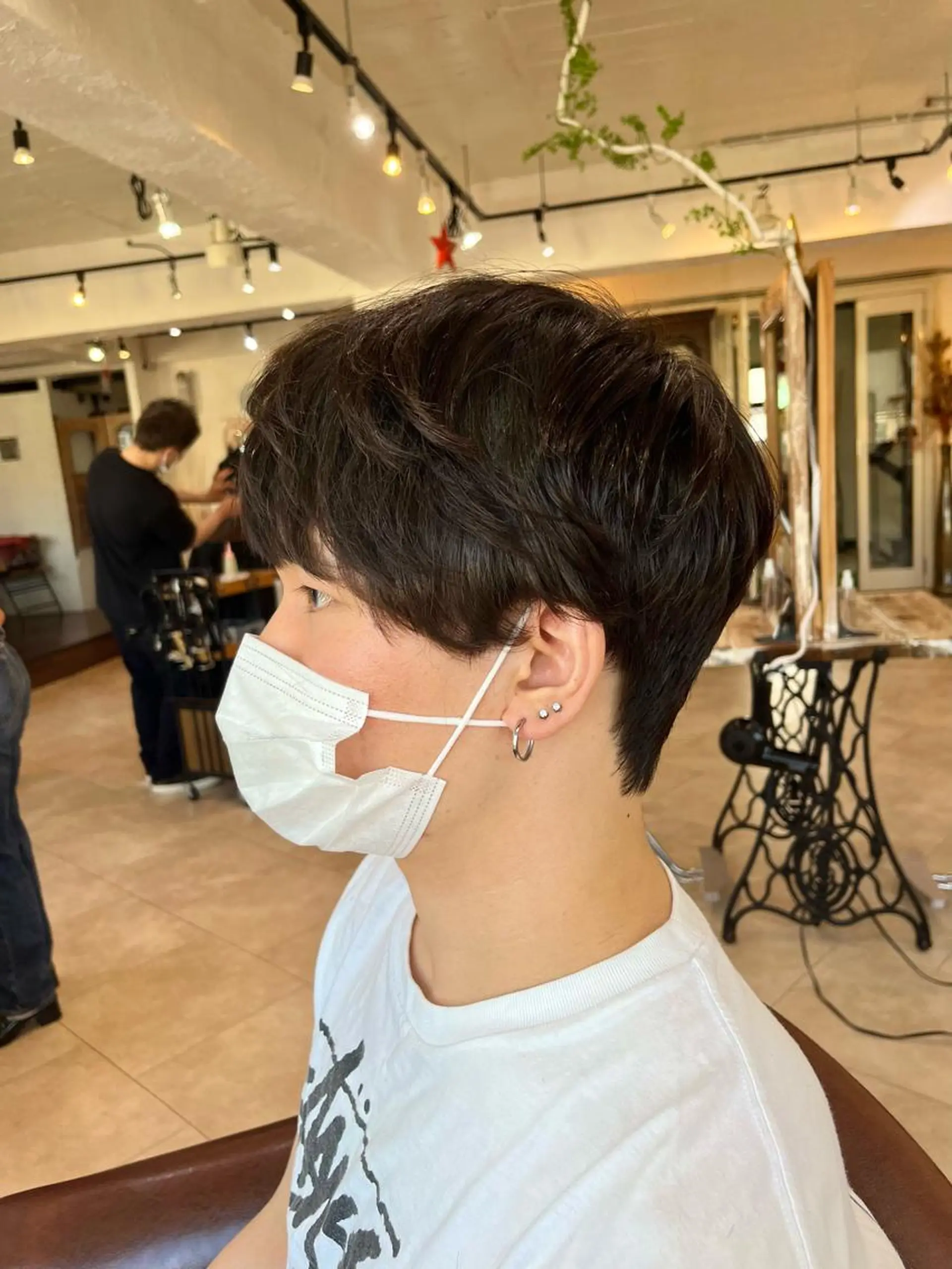 ショート 本場の韓国ヘア 🇰🇷チ・ヨンジュのヘアスタイル