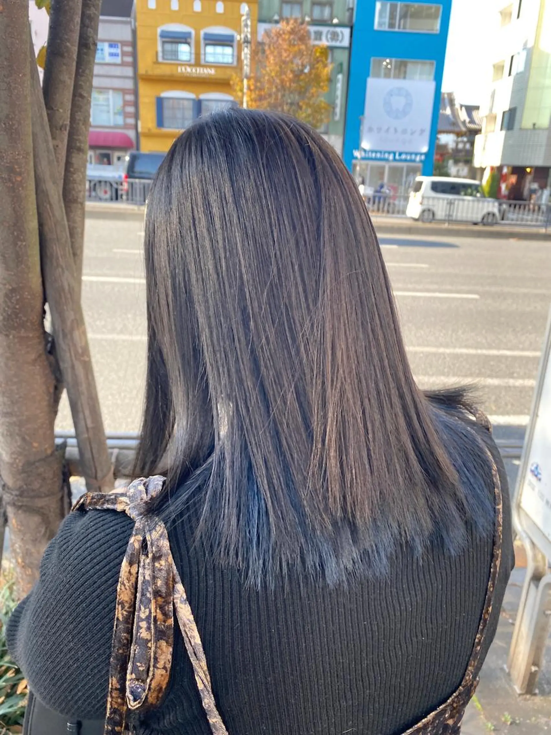 ミディアム カラー ✨髪質改善 縮毛矯正 艶髪 立川 コウキ✨のヘアスタイル