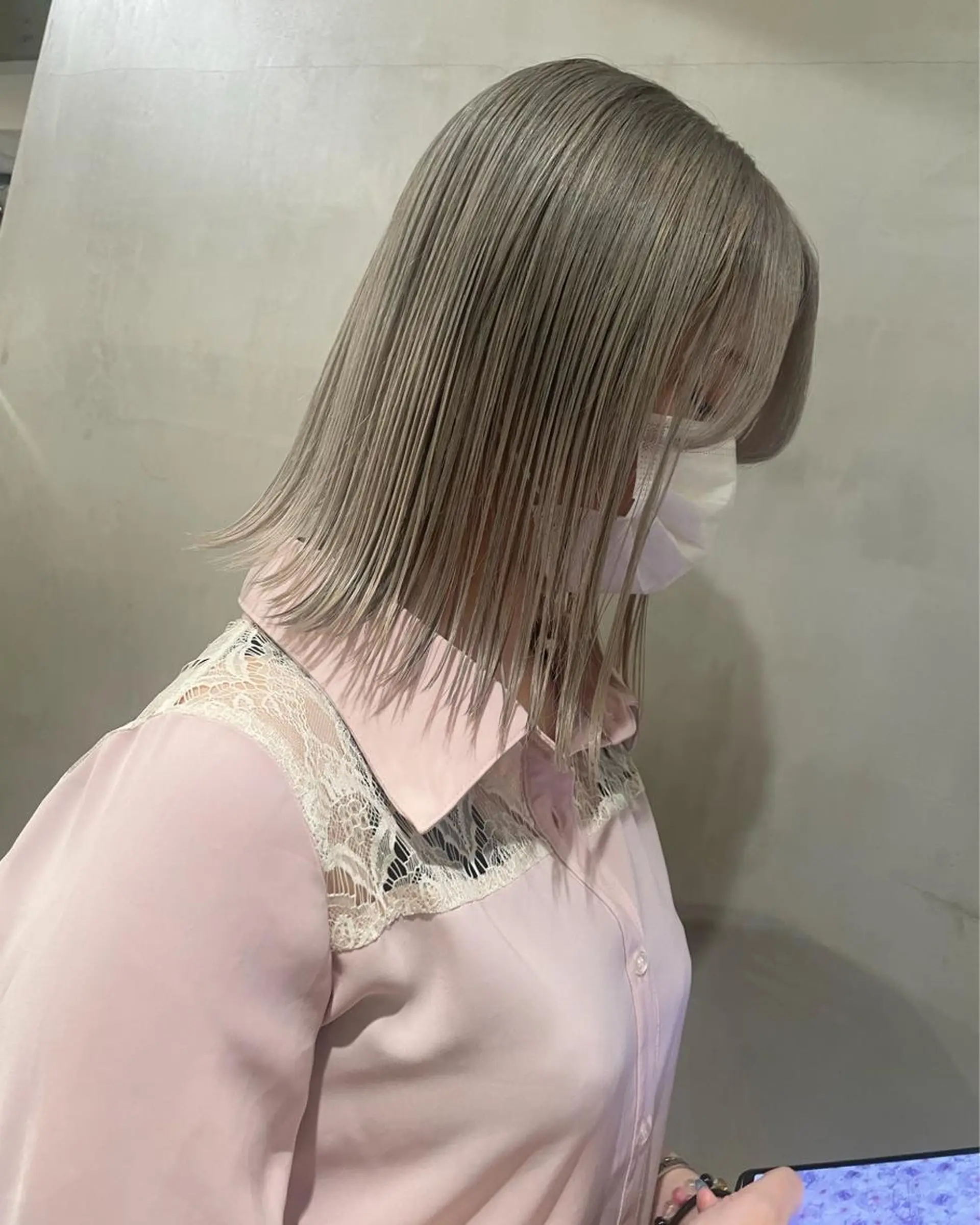 ミディアム カラー カット ヘアカラー トリートメント 優作 〜圧倒的信頼〜のヘアスタイル