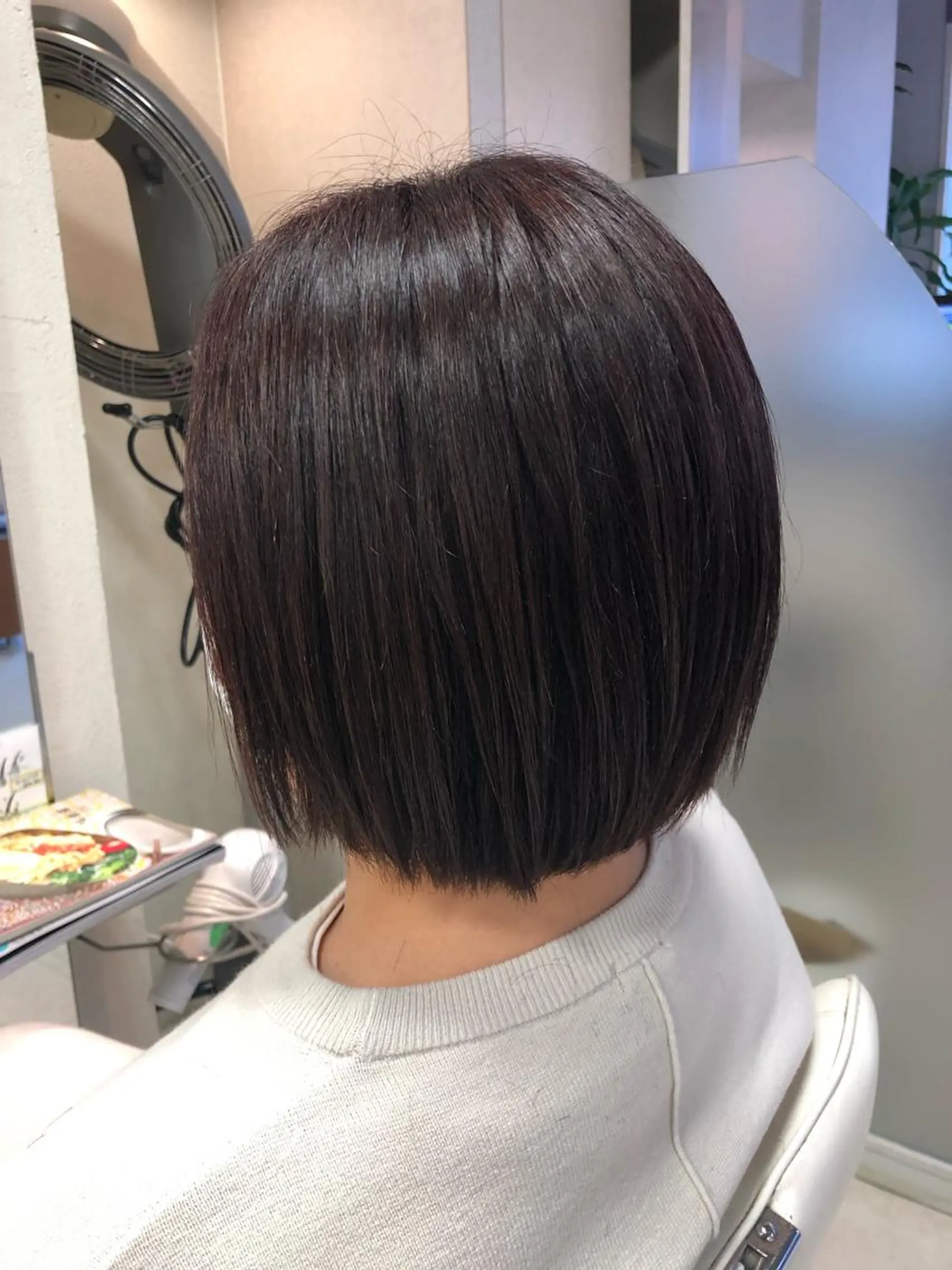 ショート 前下がりボブ ボブ 阿部 美咲のヘアスタイル