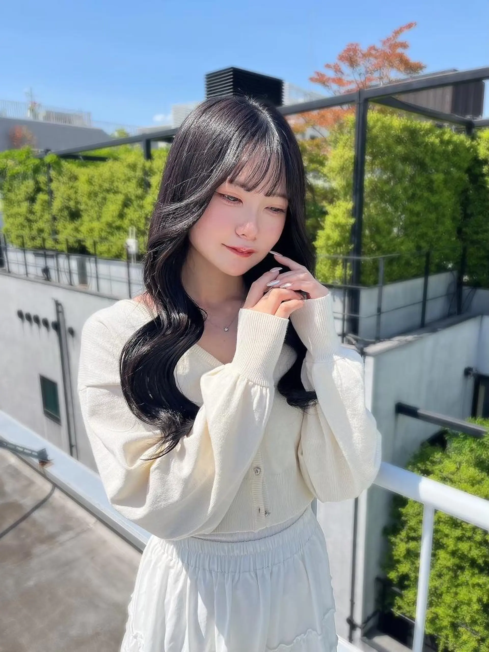 カラー 圧倒的美髪🫧✨ 透明感カラー♡上野のヘアスタイル