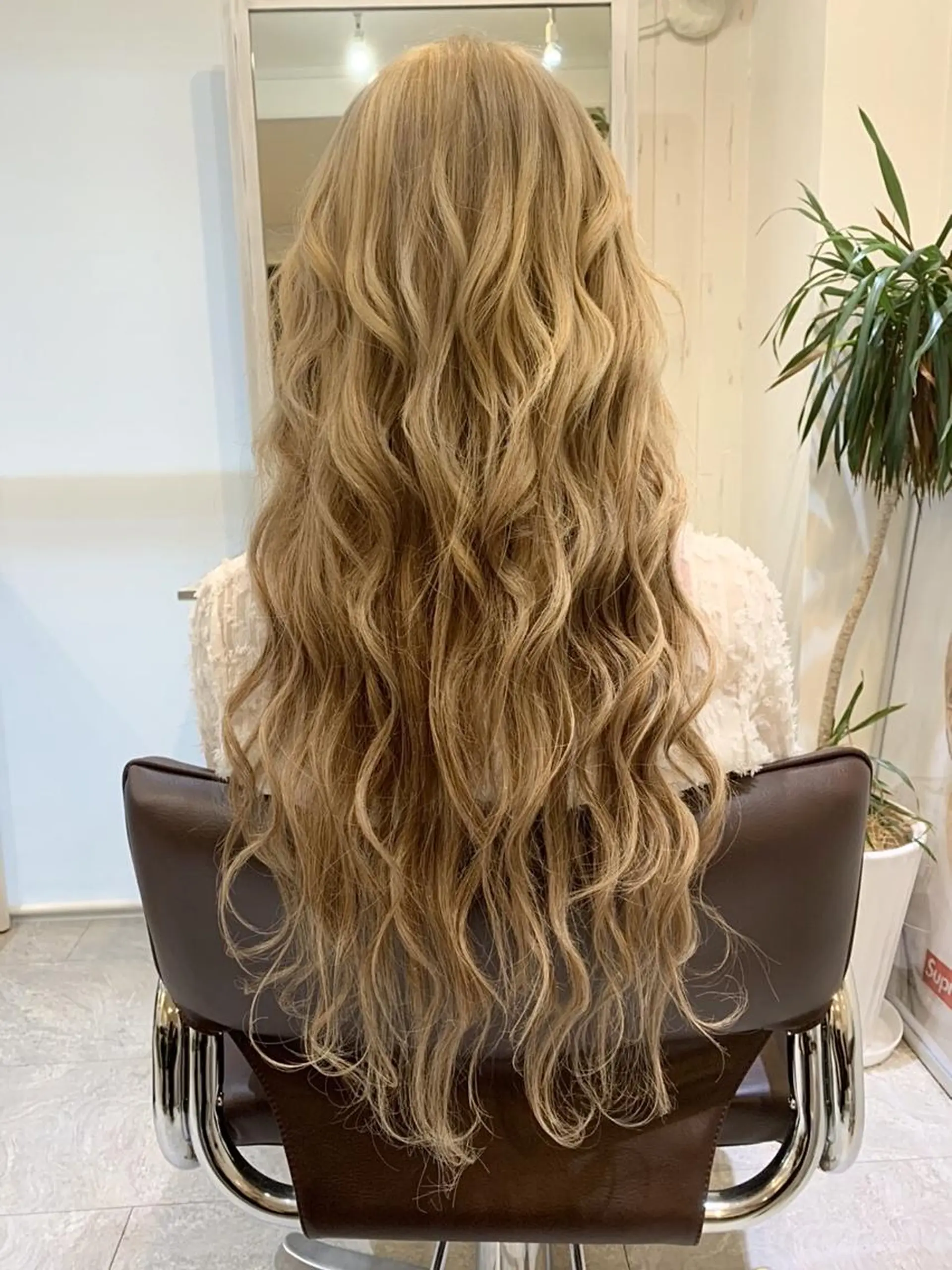 セミロング カラー ヘアアレンジ Device ディバイスのヘアスタイル