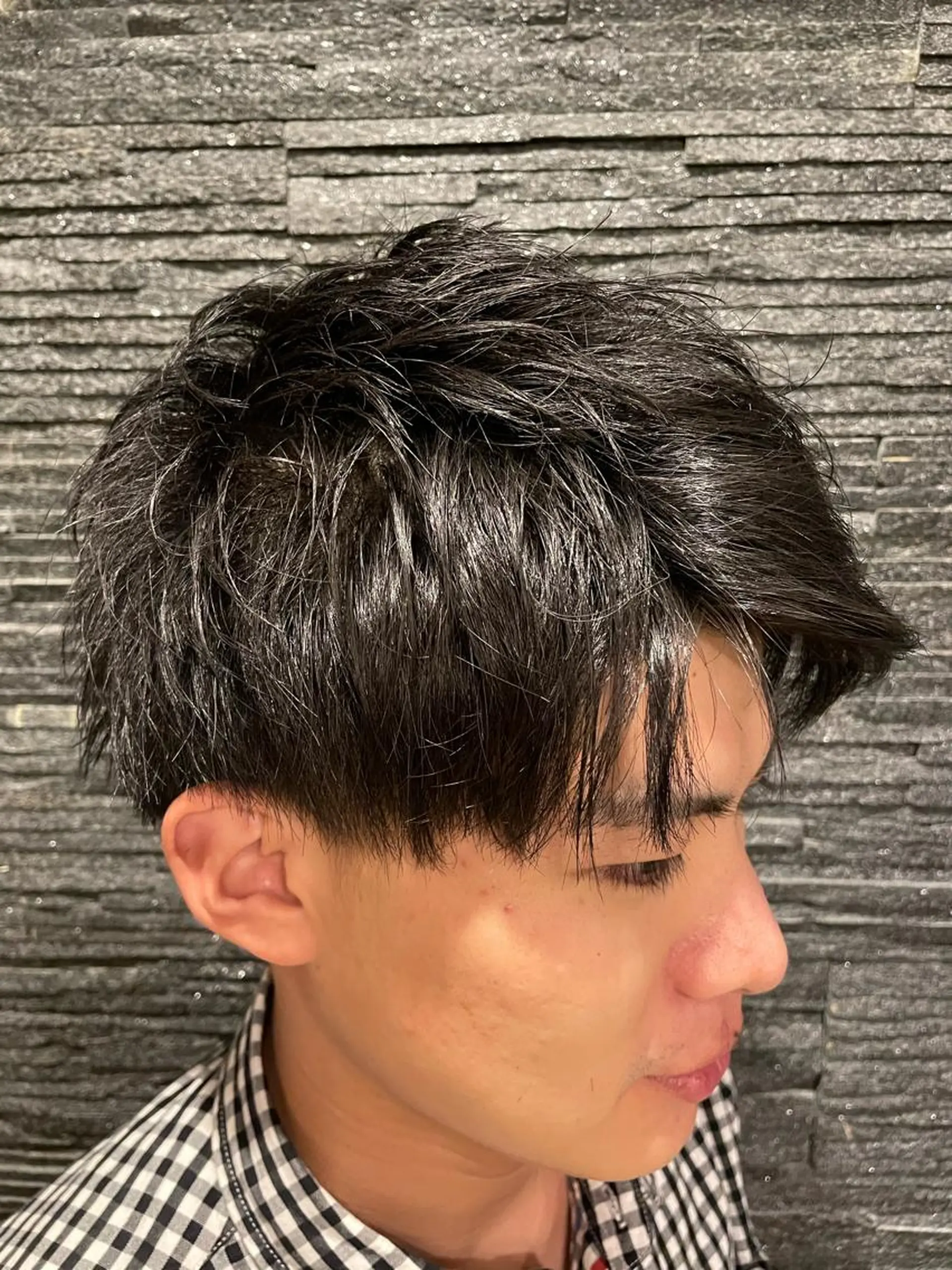 ショート ヒロ銀座所属・稲田 海斗のヘアスタイル