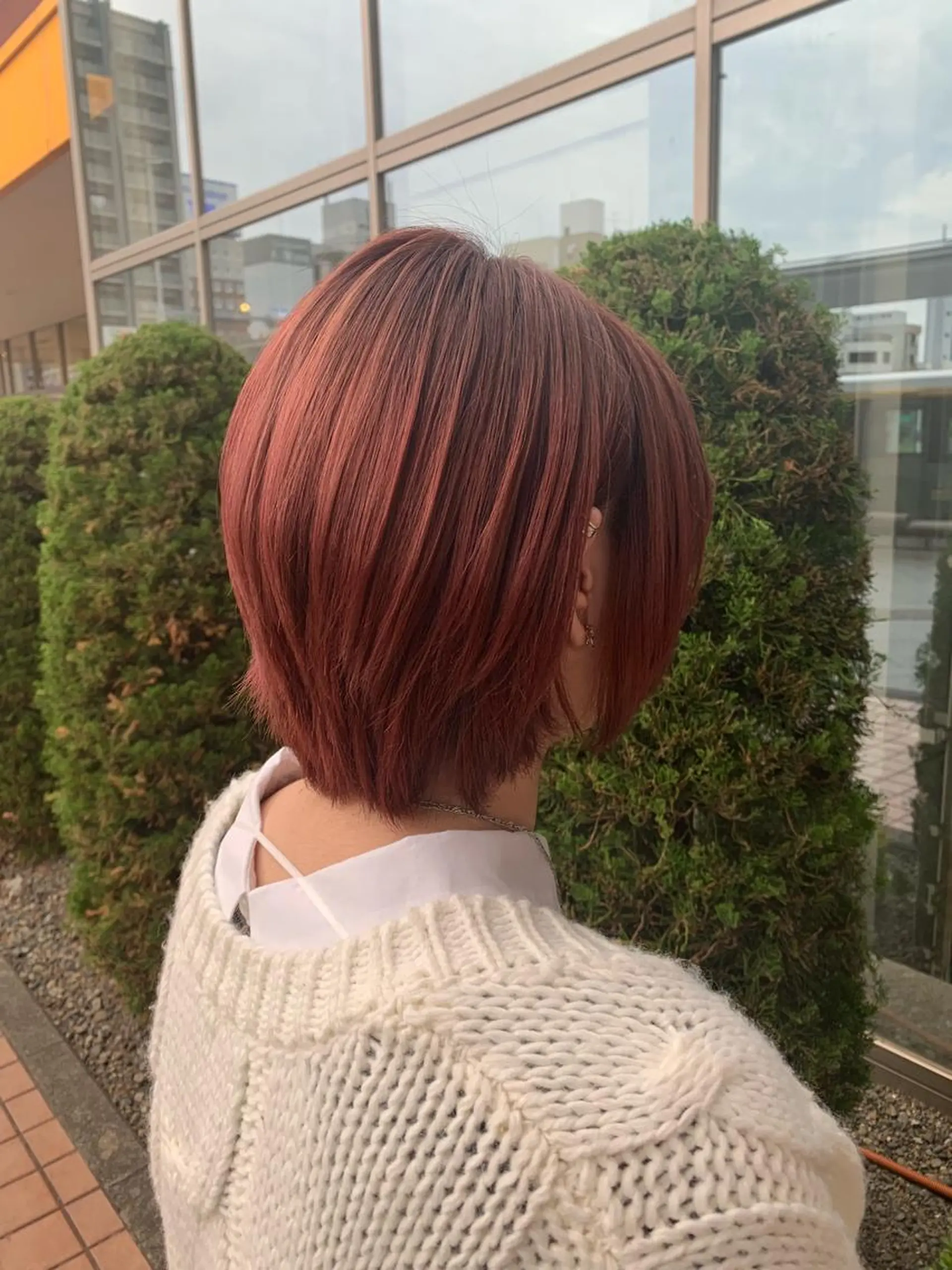 ショート カット ヘアカラー slow所属・名取 純平のヘアスタイル