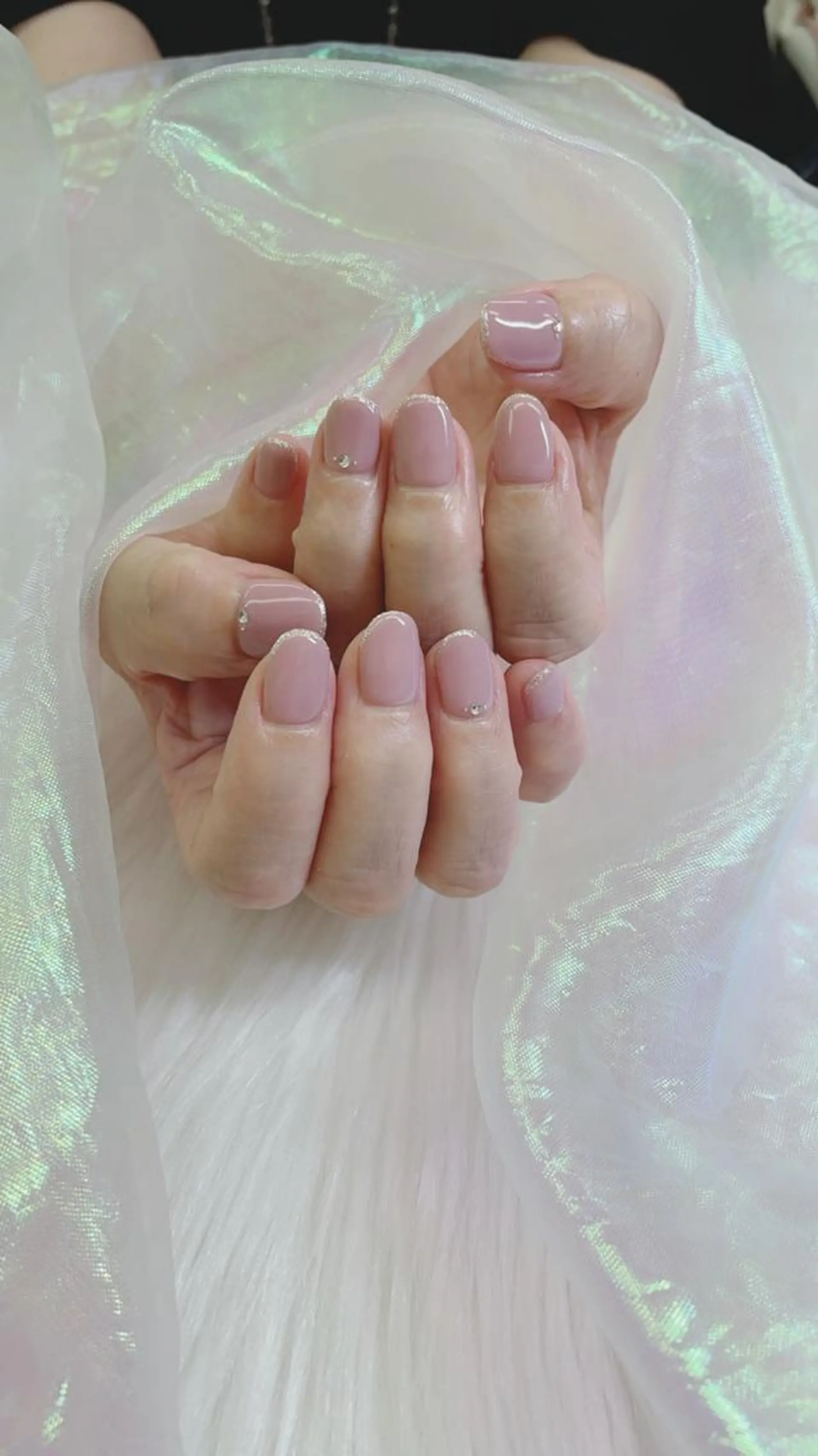 ネイル ハンドネイル ハンドケア 🦋ネイルサロン ブラン🌈ゆりのネイルデザイン