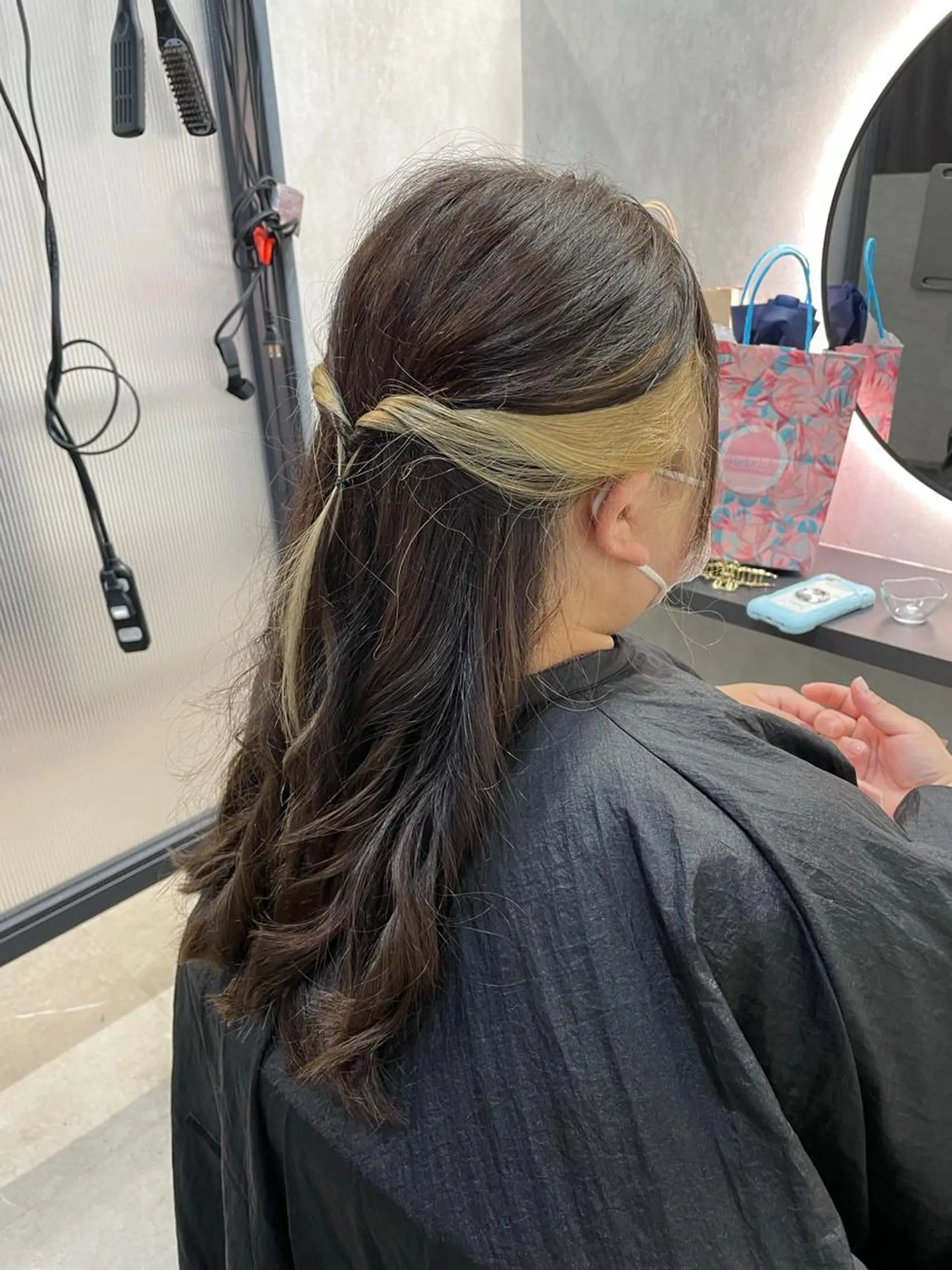 ロング カラー XYZ所属・縮毛矯正/髪質改善 韓国風/MIKIYAのヘアスタイル