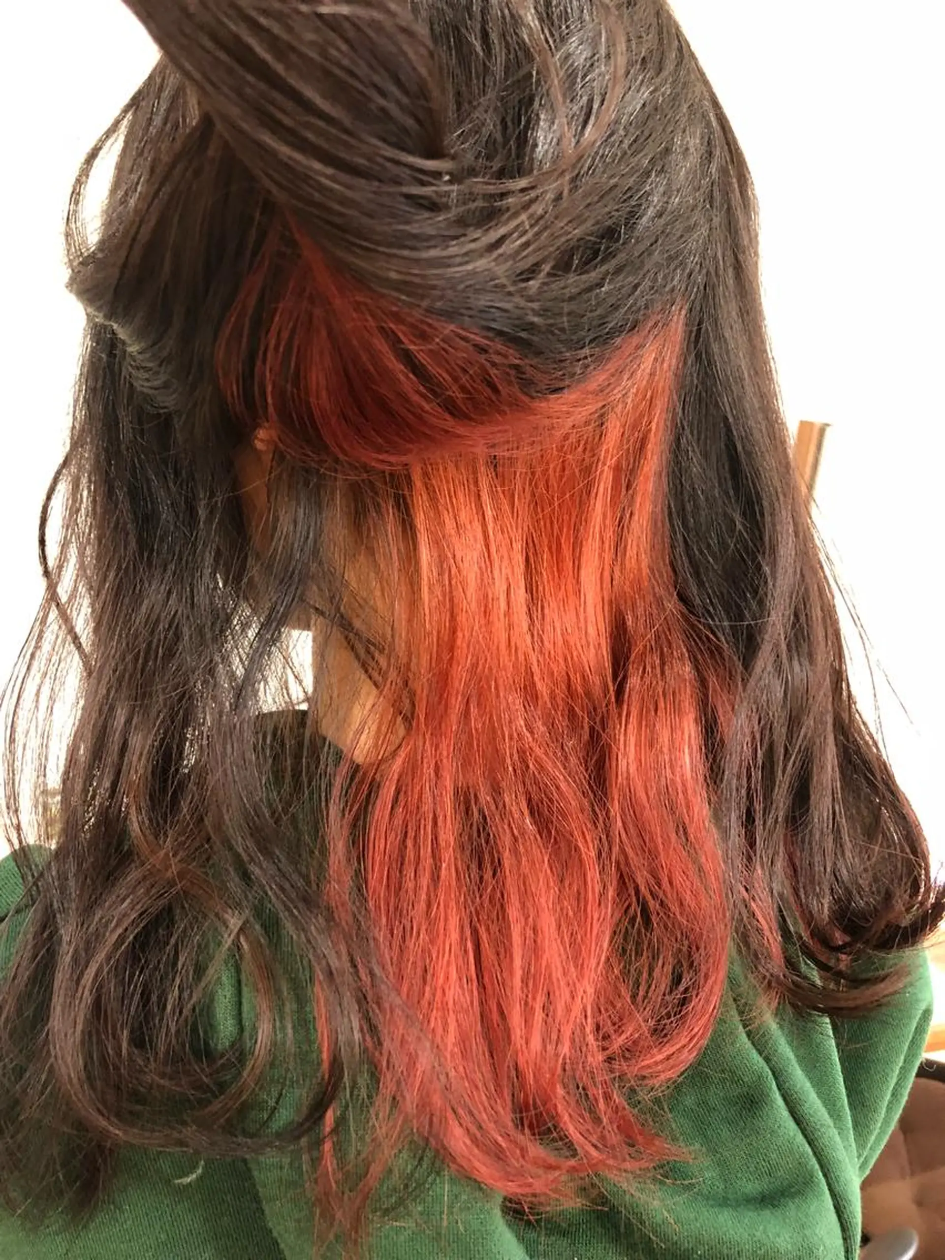 ミディアム カラー ブリーチ 入学式 オルチャンヘア 大野 まゆのヘアスタイル