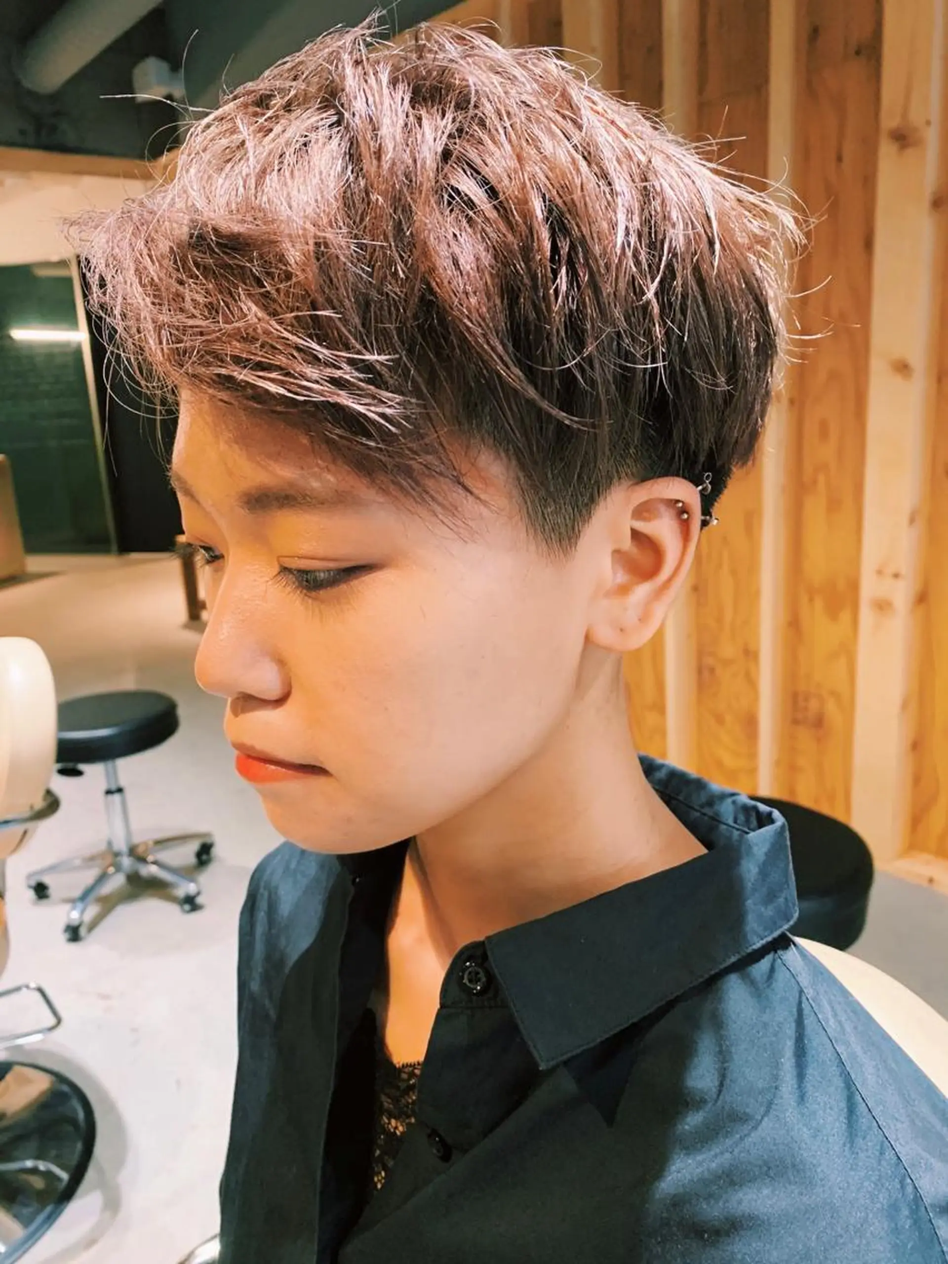 ショート カラー tension 【テンション】のヘアスタイル