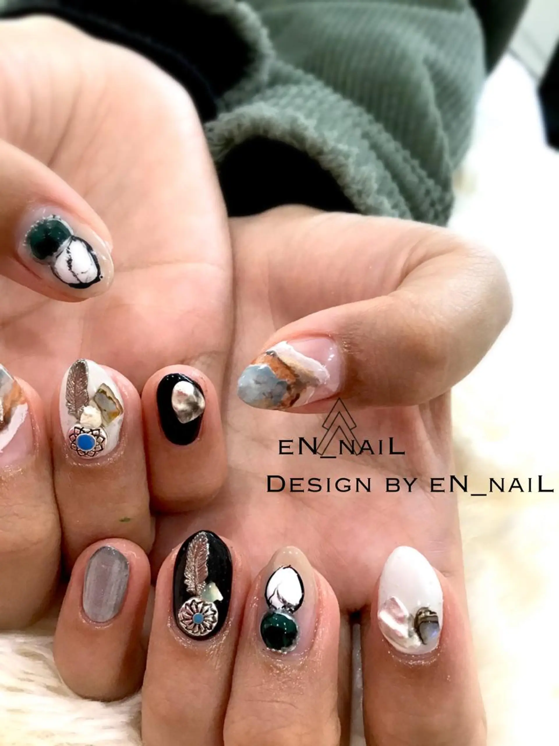 ネイル ＥＮＮＡＩＬ野中本店所属・EN_NAIL 野中本店Ayakaのネイルデザイン