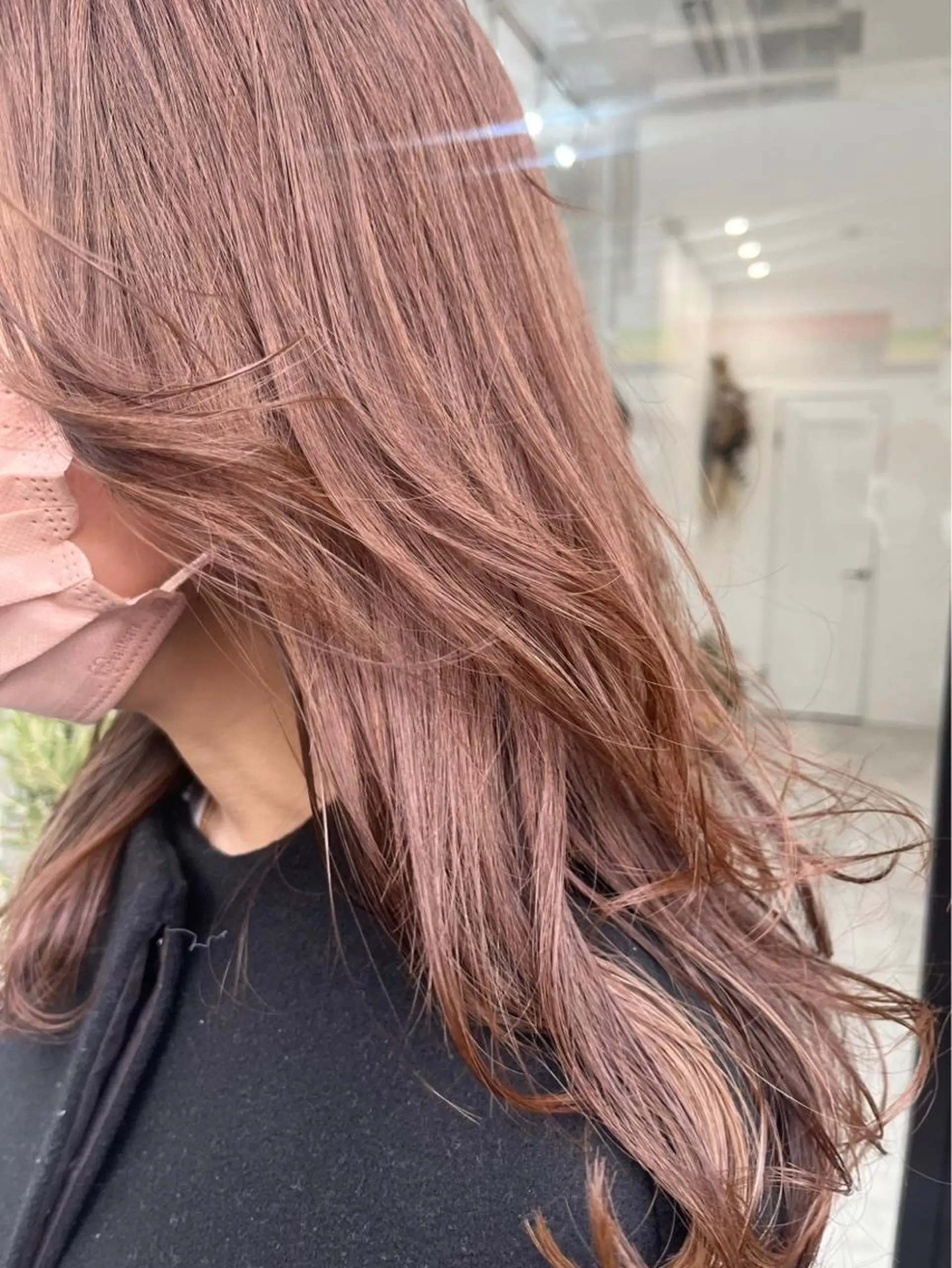 セミロング カラー MARLE所属・MARLE 都島 マユミのヘアスタイル