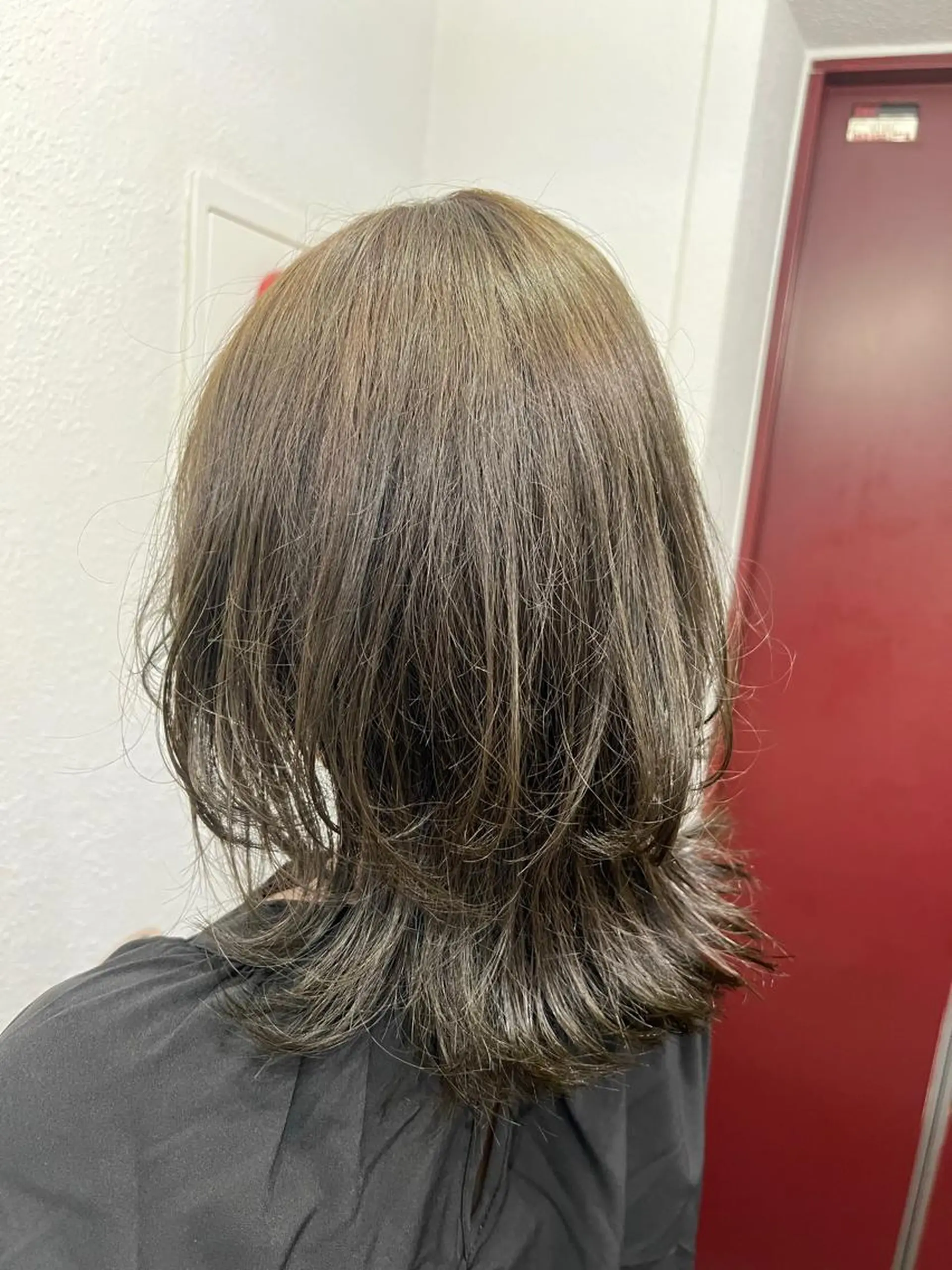 ミディアム 名駅/艶韓国風ヘア miyabiのヘアスタイル