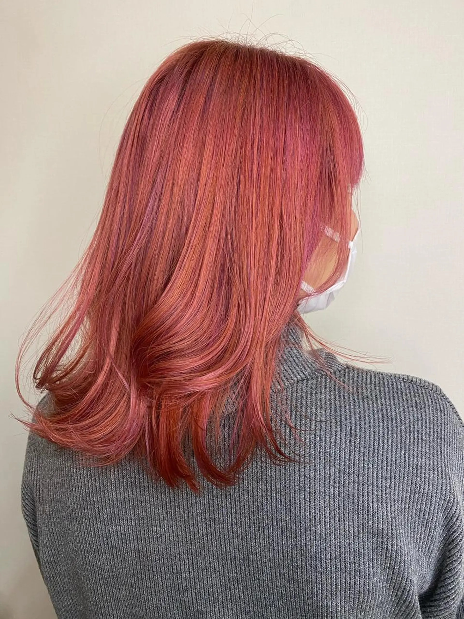 ミディアム ヘアカラー 😺ヒアリング 重視😺小川のヘアスタイル