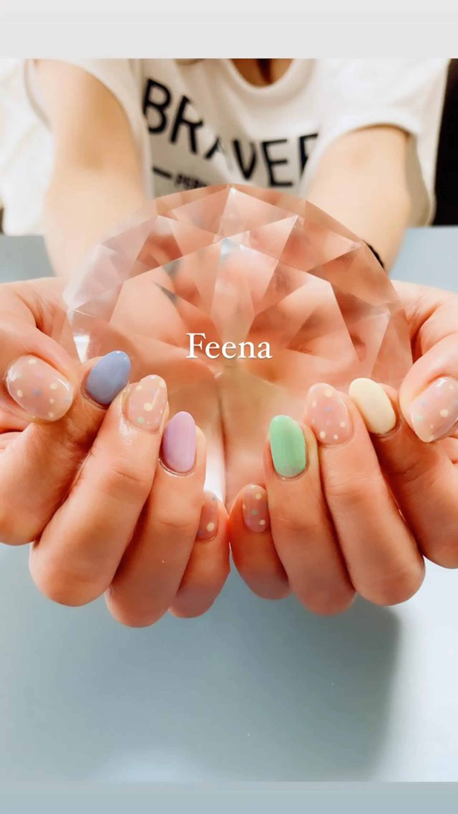 ネイル amu nail. RINAのネイルデザイン