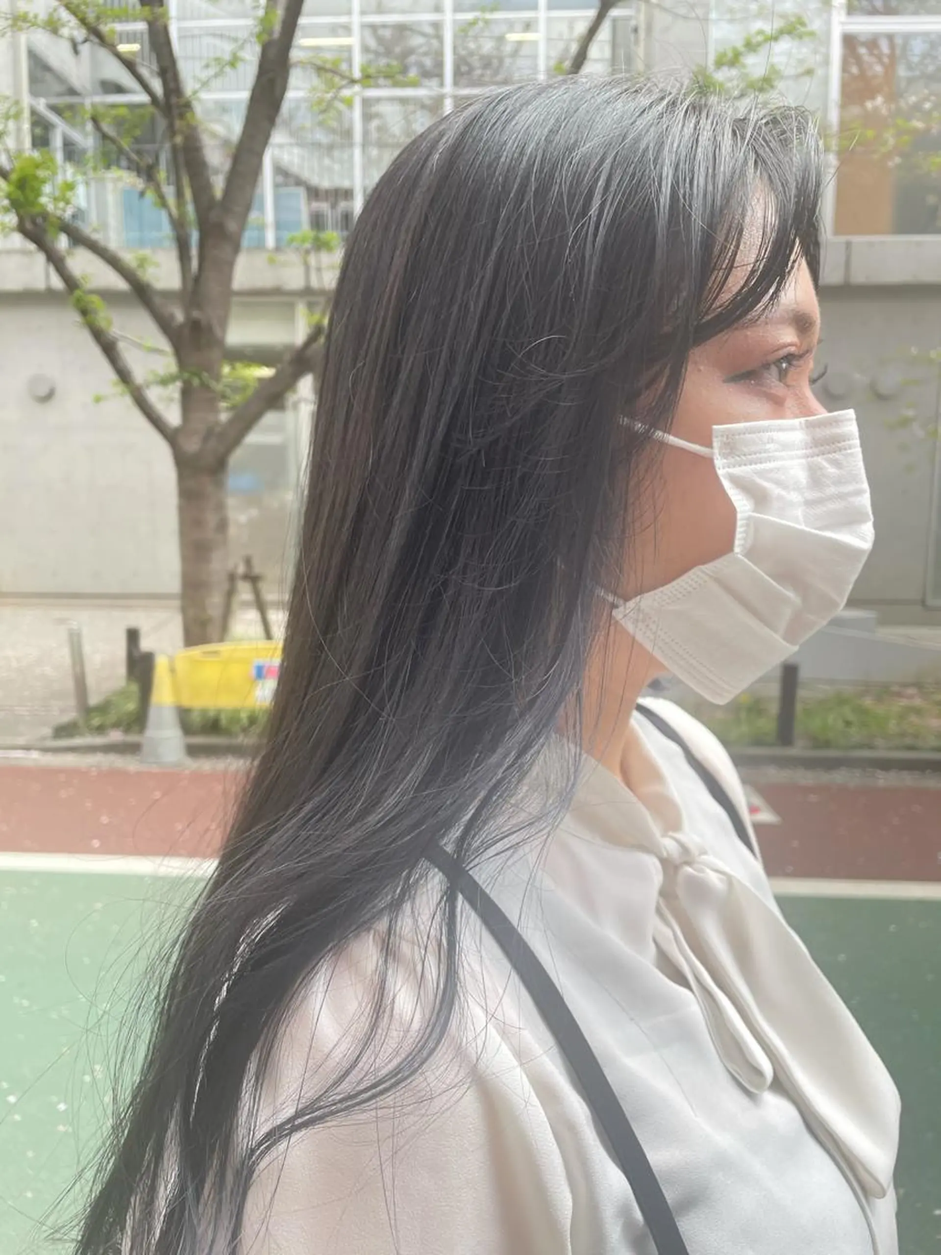 ロング カラー R'well所属・はばすみれ🎀ﾈｲﾙ 光ﾌｪｲｼｬﾙ ﾍｱのネイルデザイン