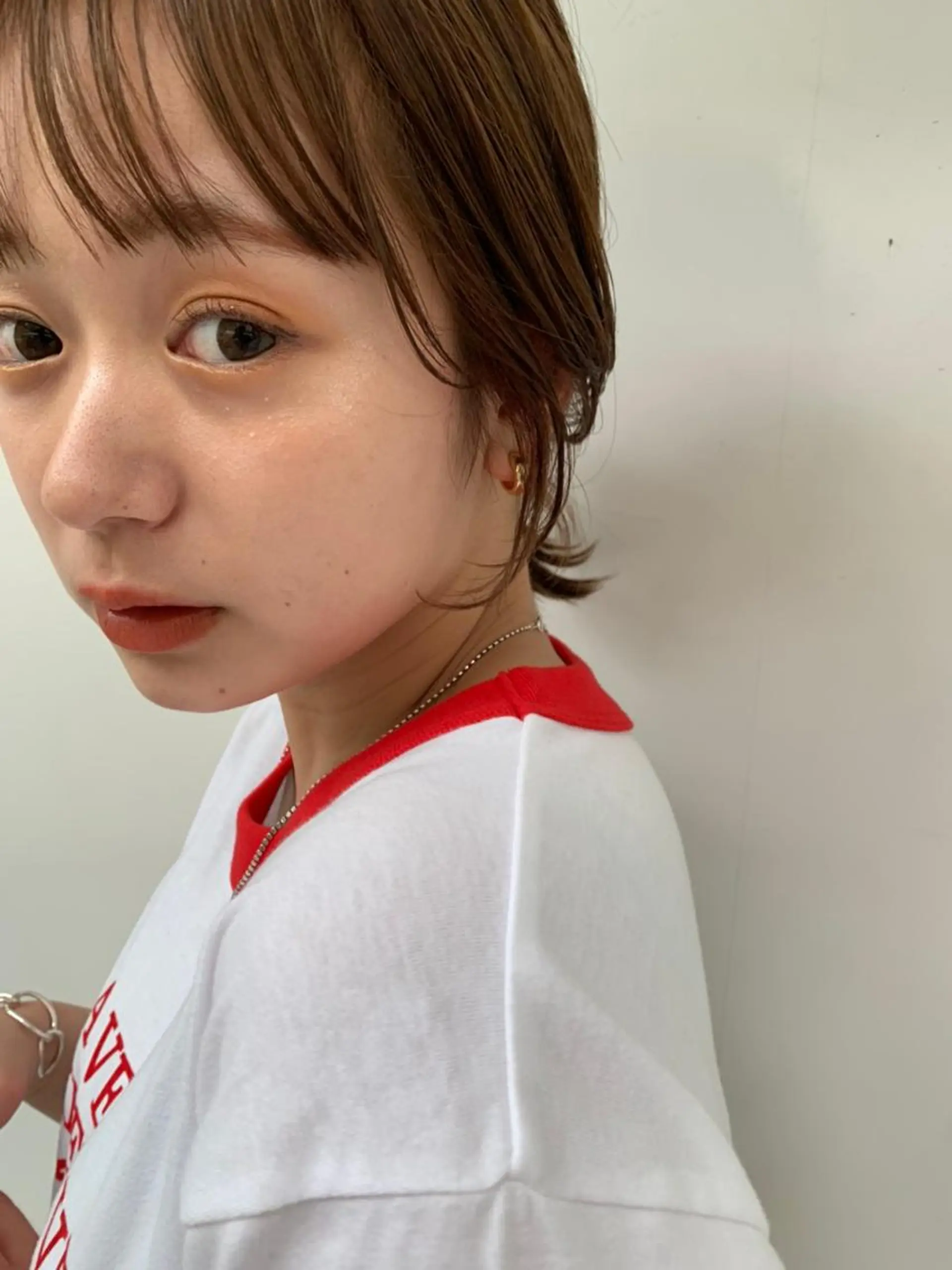 ショート パーマ カラー ヘアアレンジ ダブルカラー グラデーションカラー ハイライトカラー イルミナカラー インナーカラー CEINE【セーヌ】 三軒茶屋のヘアスタイル