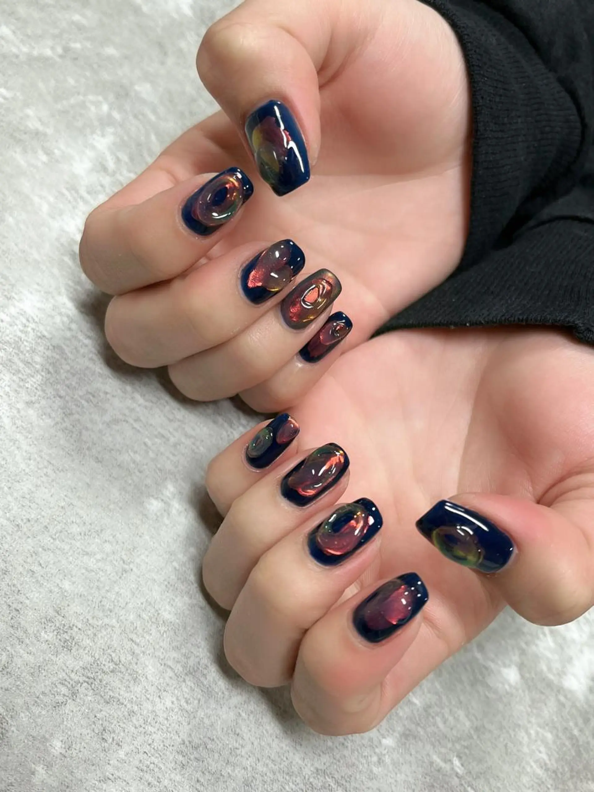 ネイル ハンドネイル Protea ❁⃘*.ﾟ清家 美穂のネイルデザイン