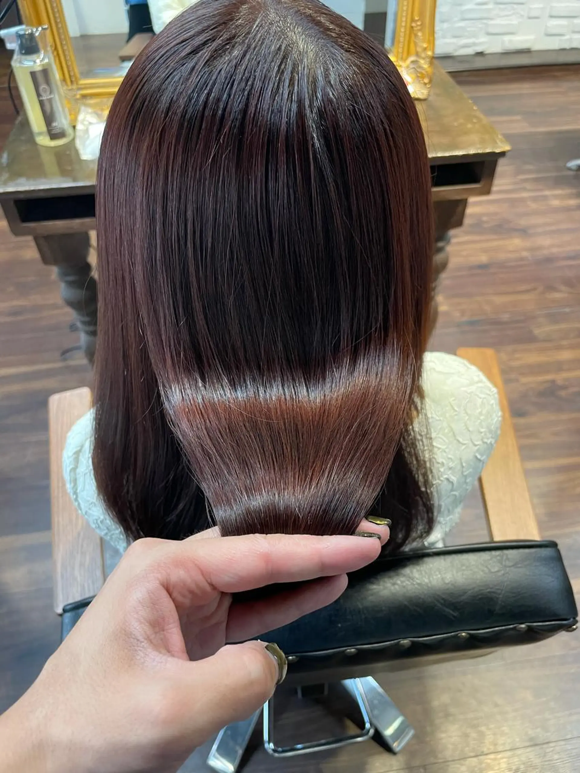 セミロング カラー 髪質改善 Michel by chainon    ミッシェルバイシェノン所属・美髪職人/傷ませない カラー/橋本拓弥のヘアスタイル