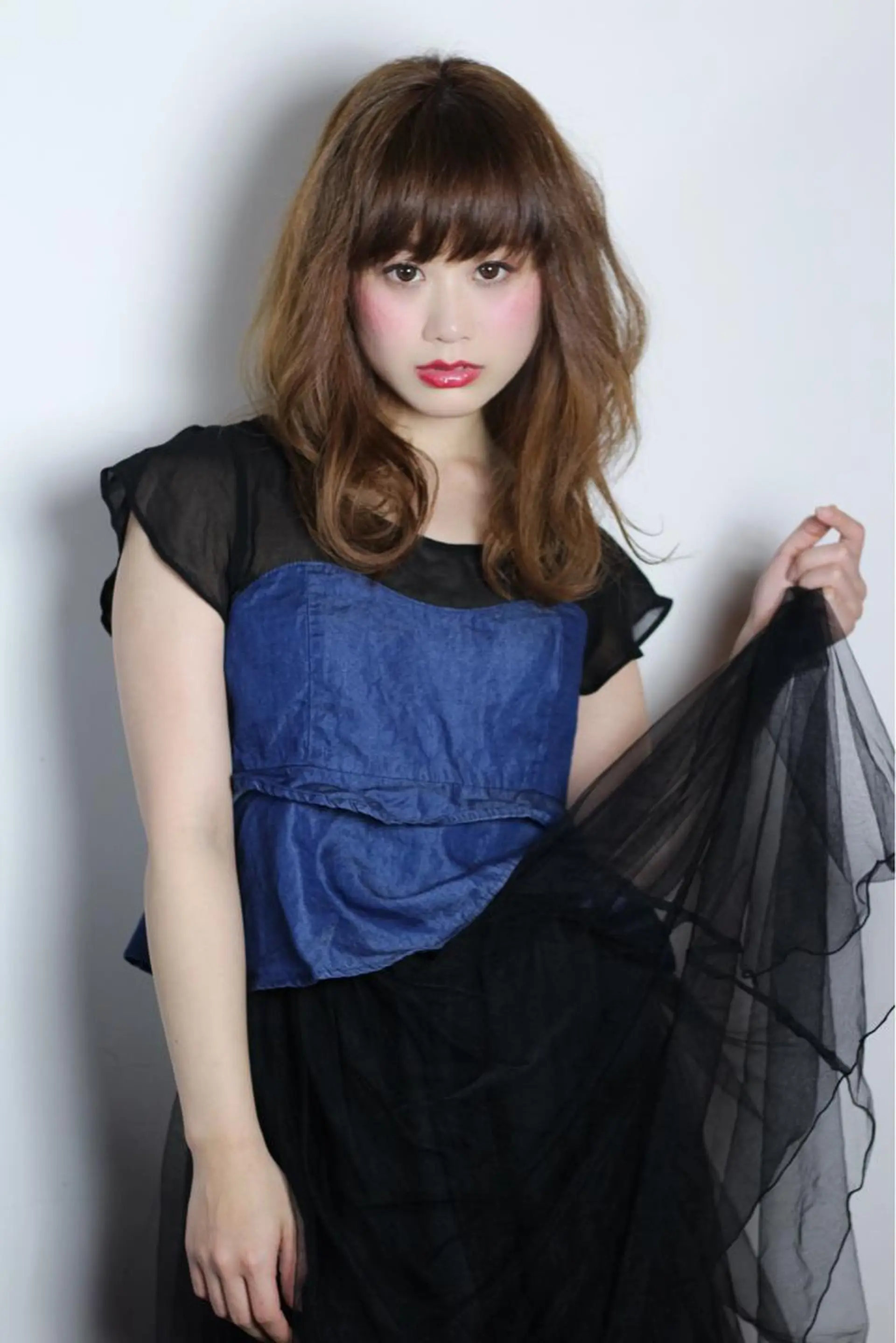 セミロング 横井伴典　矢場町 メンズパーマ/カットのヘアスタイル