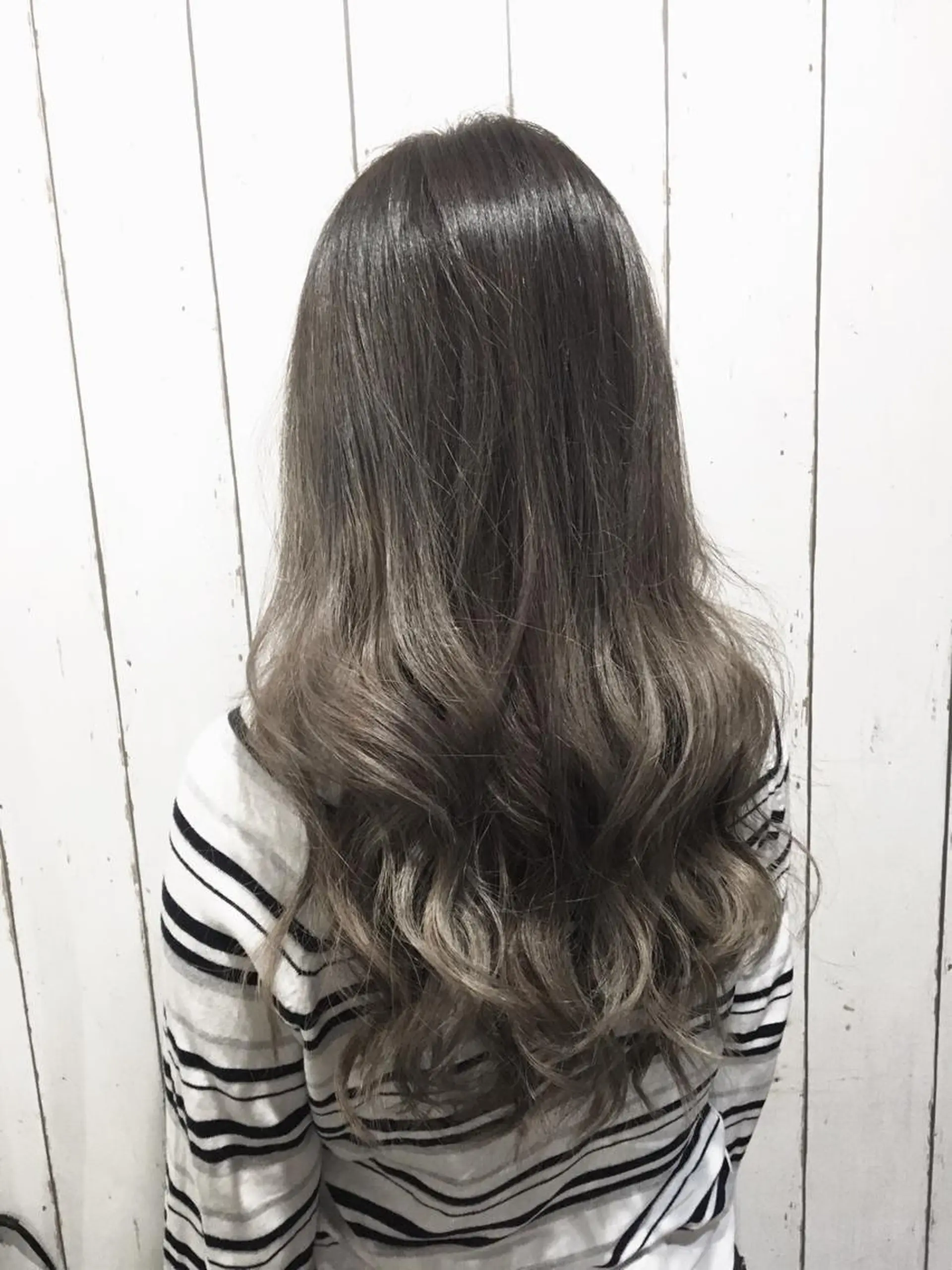 セミロング カラー パーマ ヘアアレンジ ブリーチ グレージュ 外国人風カラー RecheRche【池袋】所属・👑指名率No.1 👑坂口飛翔のヘアスタイル