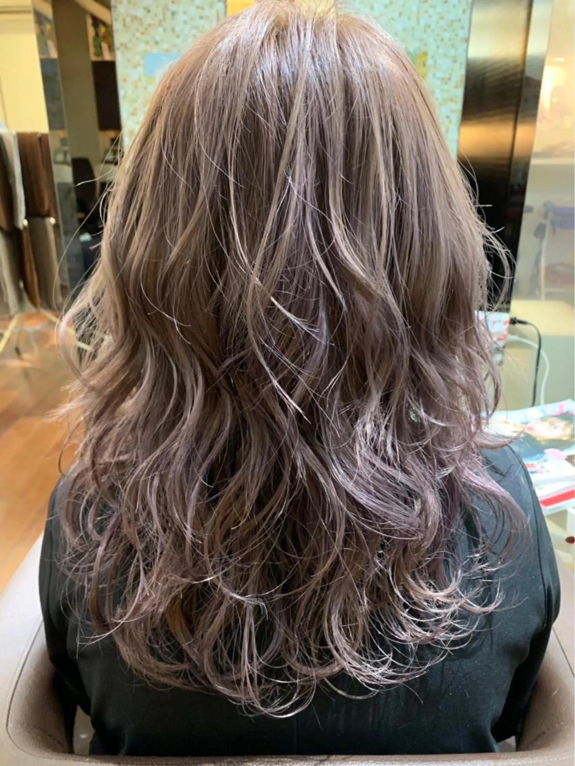 ミディアム 菅 翔太のヘアスタイル