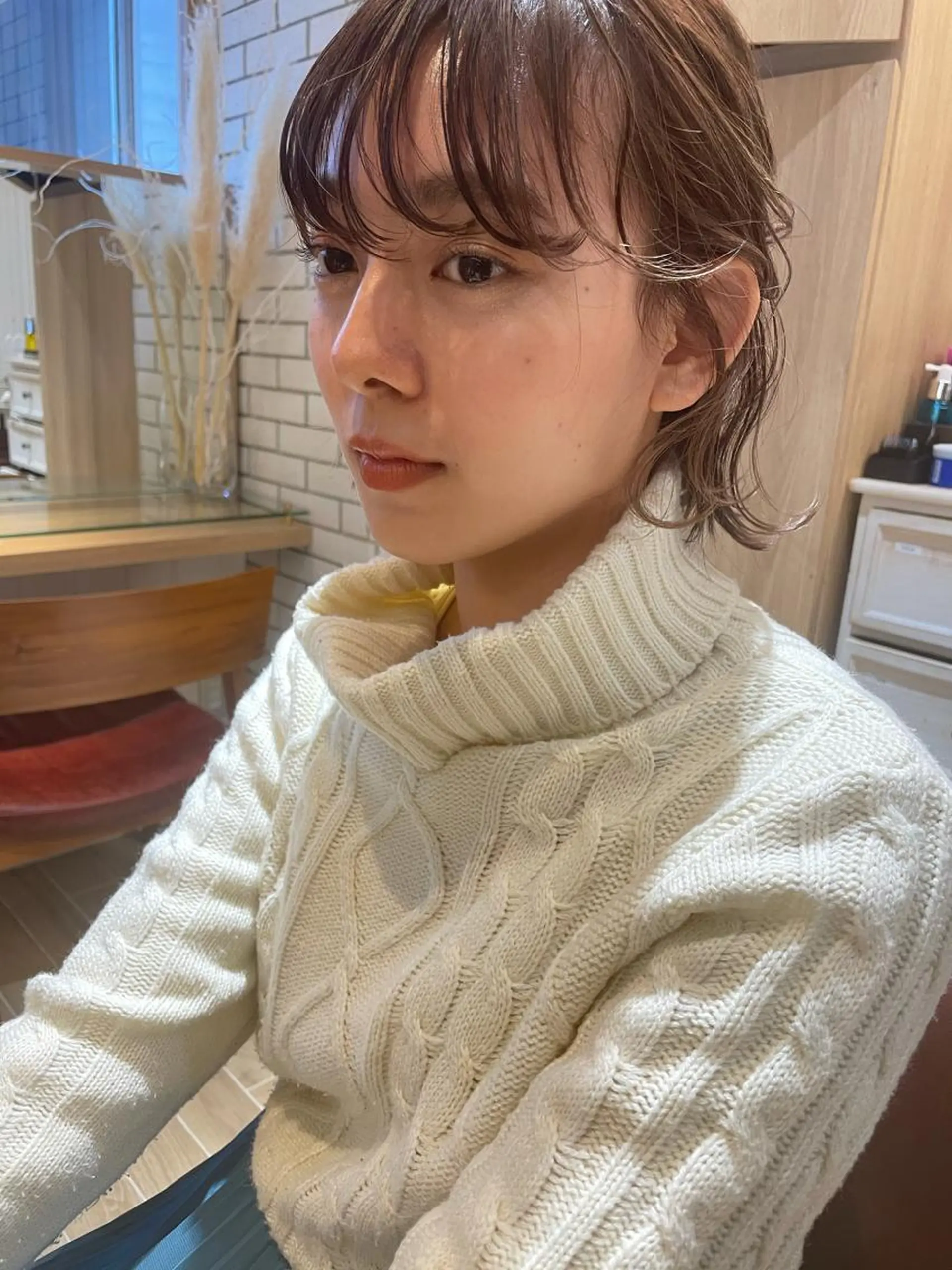 ショート ヘアアレンジ ケアブリーチ/ エクステ/レイヤーのヘアスタイル