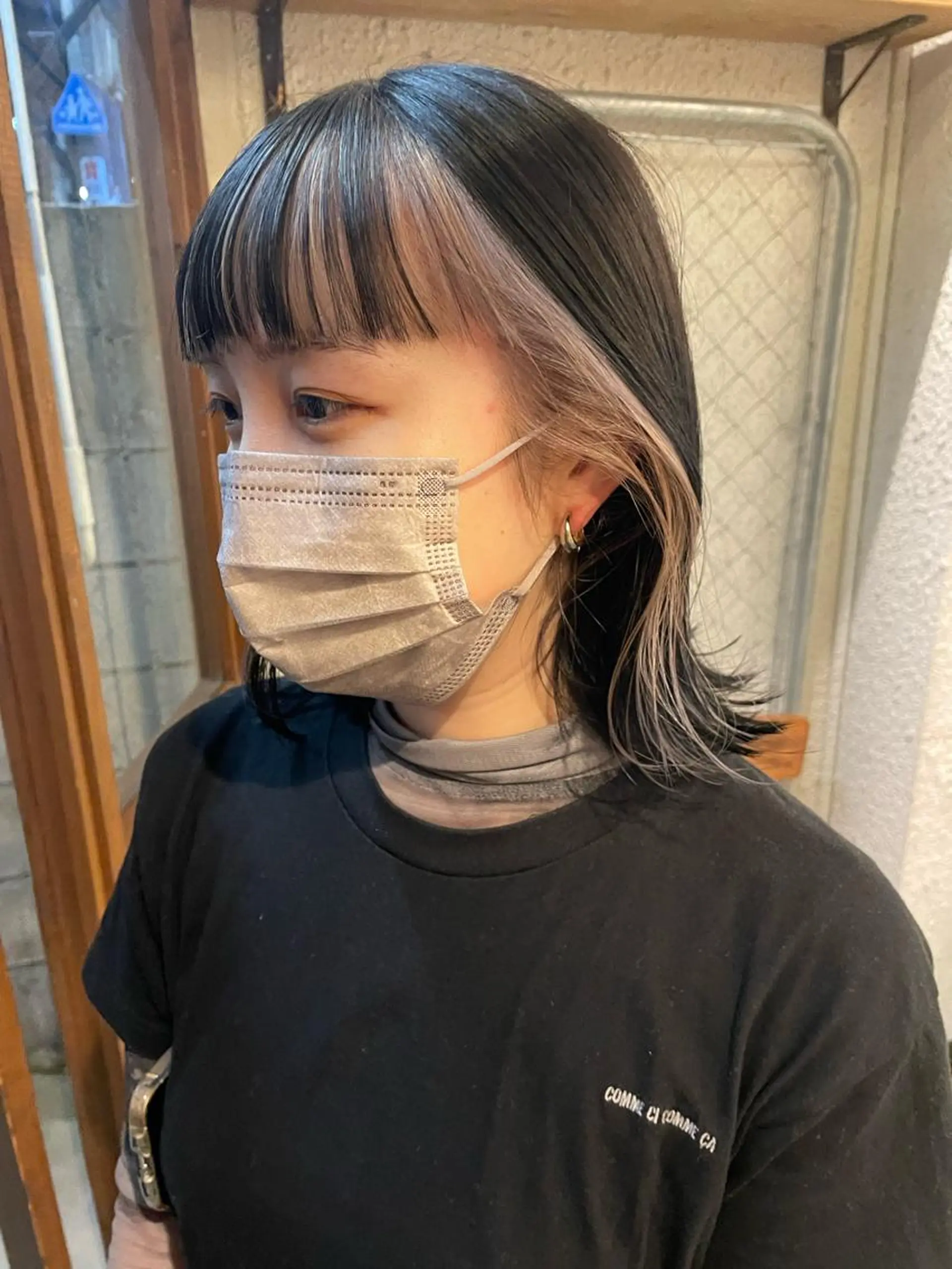 ミディアム カラー カット ヘアカラー トリートメント SALOWIN下北沢所属・hazuki 🌝のヘアスタイル