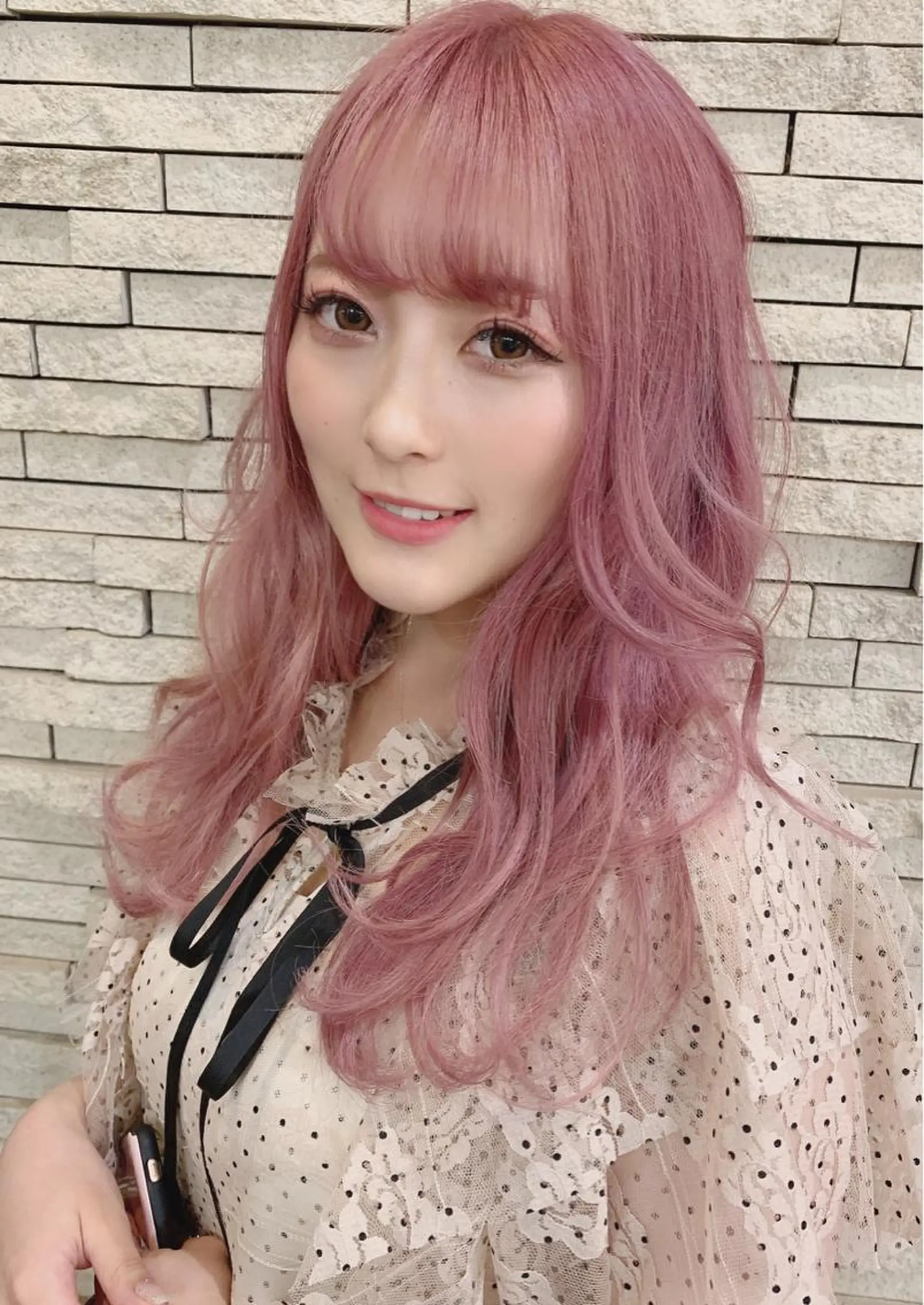 セミロング カラー ヘアアレンジ エクステの神様 ▫️原島ユウヤ▫️のヘアスタイル