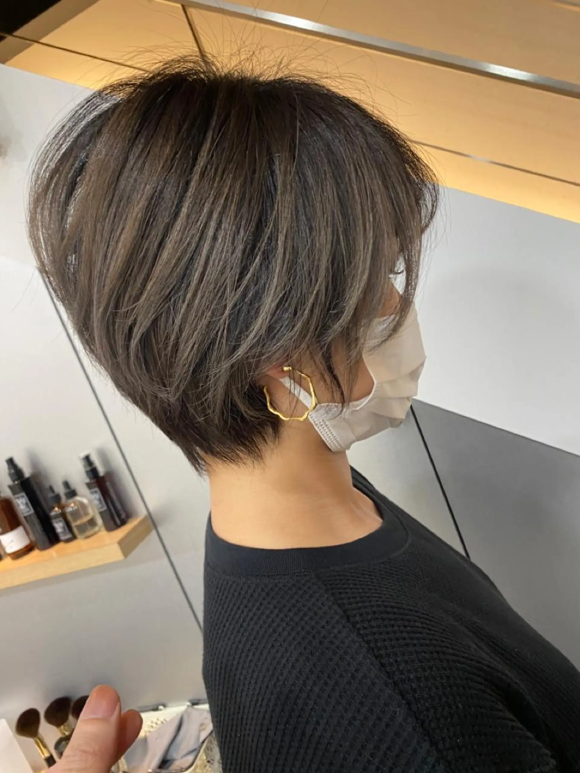 ショート 髪質改善/ ブリーチ/中尾のヘアスタイル