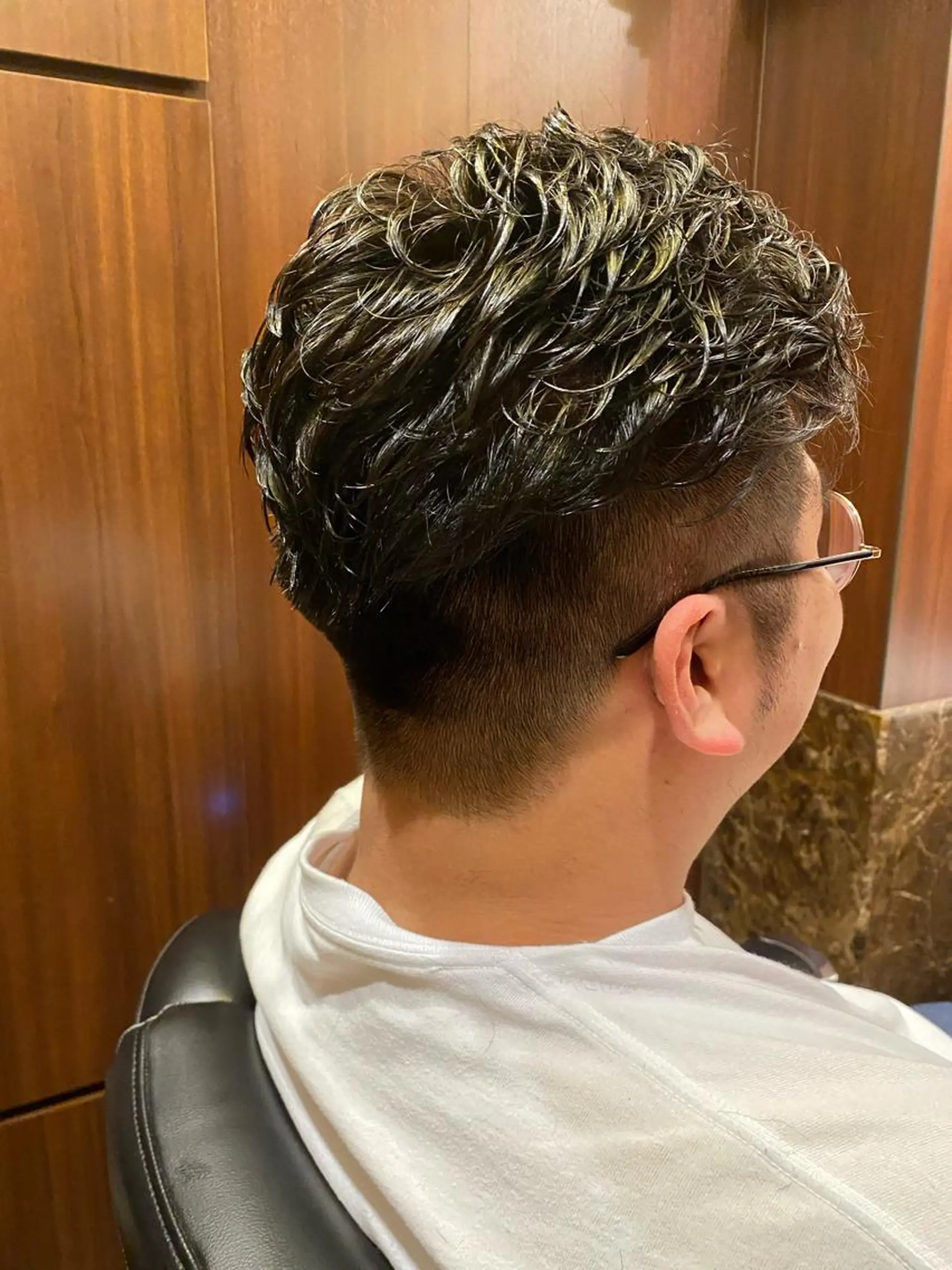 ミディアム 齋藤 大晟のヘアスタイル